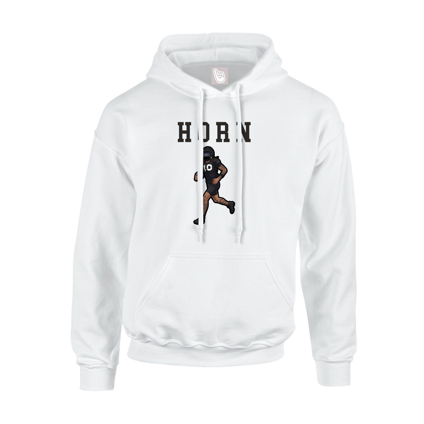 Hoodie — Shirsey in White
