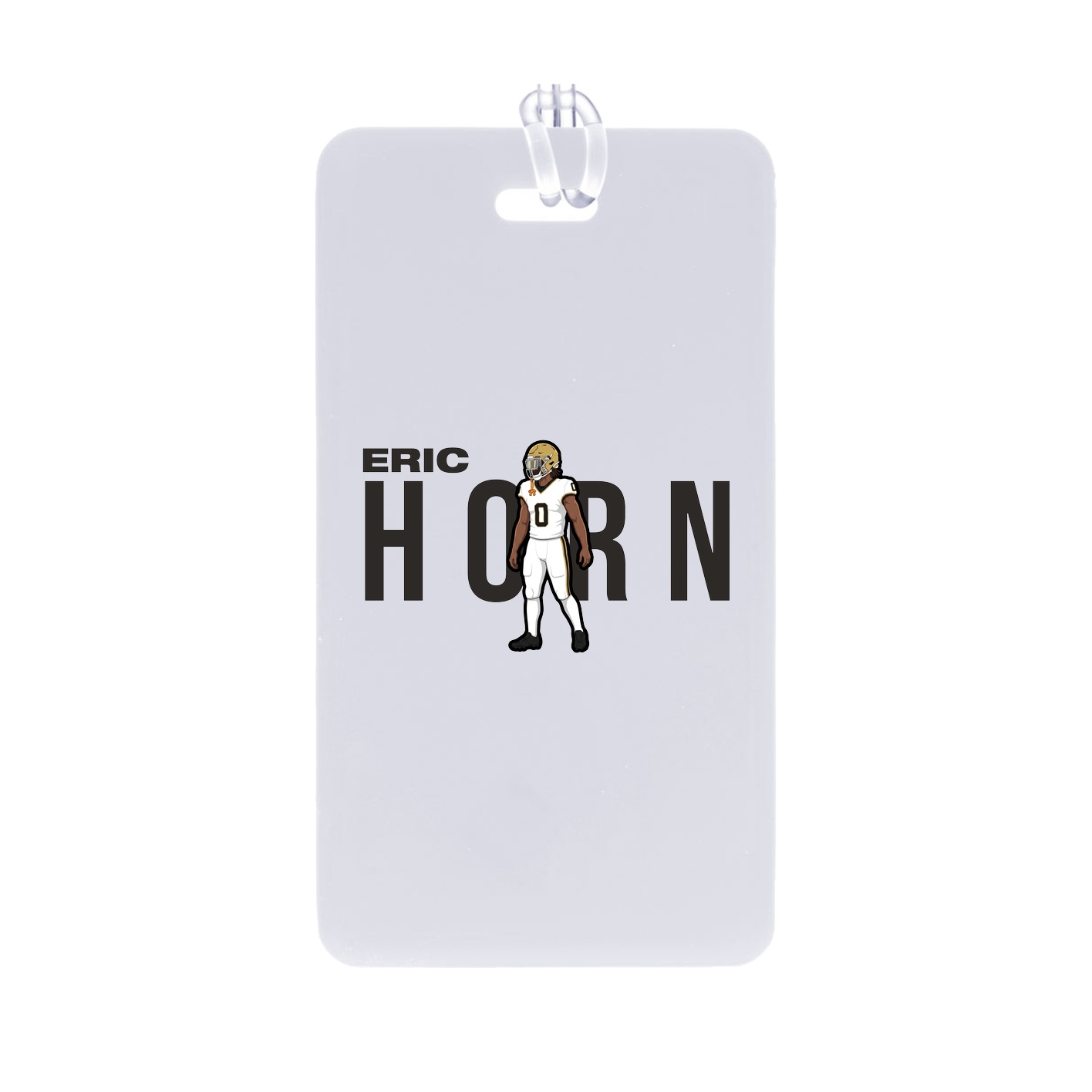 Bag Tag — Player Name in Classic