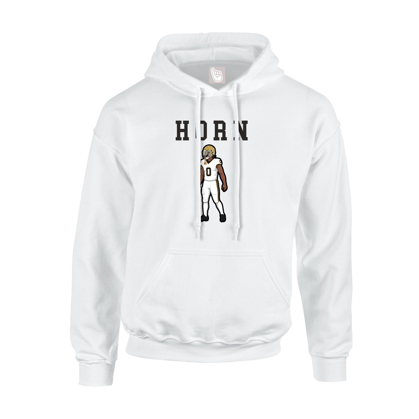 Youth Hoodie — Shirsey in White