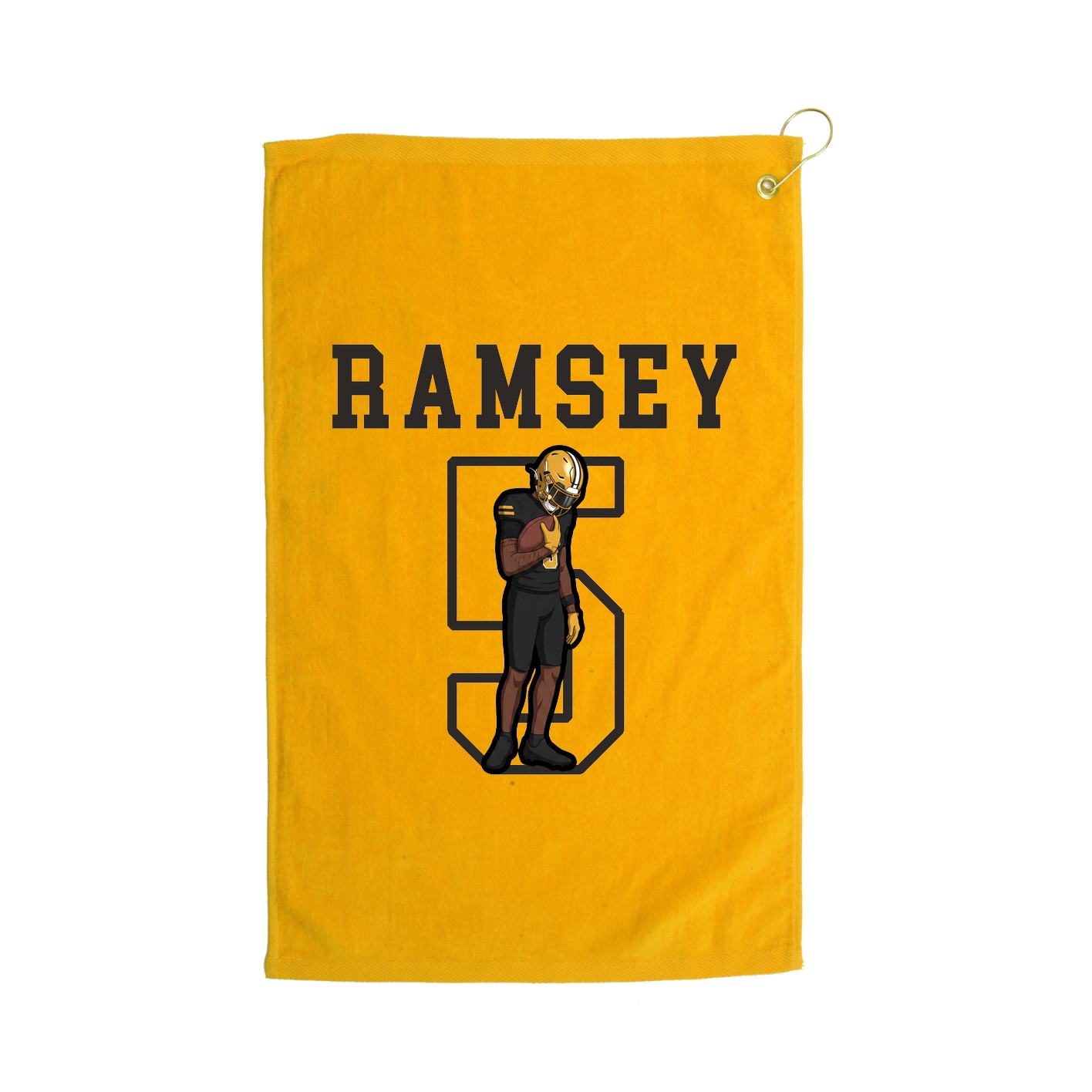 Golf Towel — Shirsey in Gold