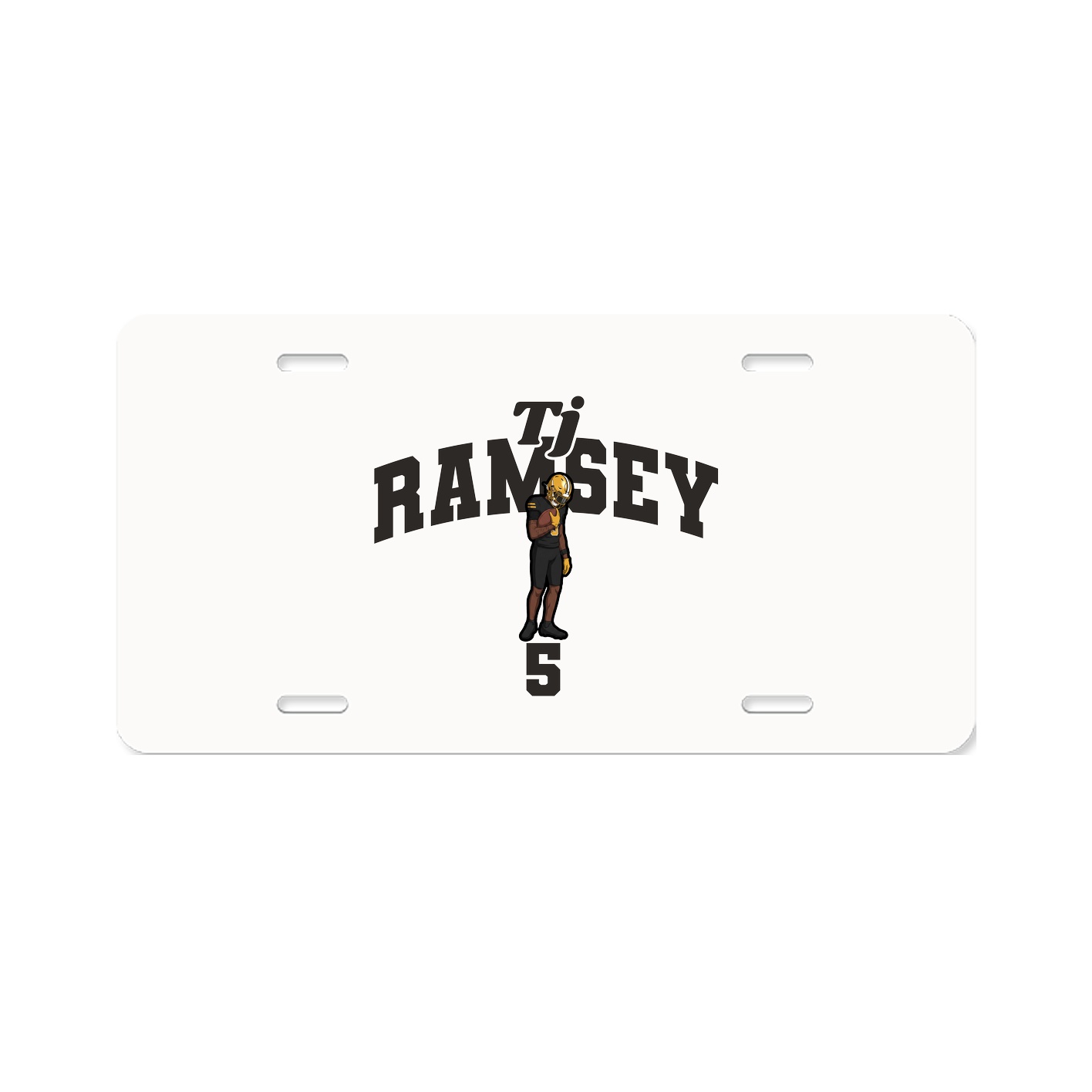 License Plate — Signature Arch in Classic