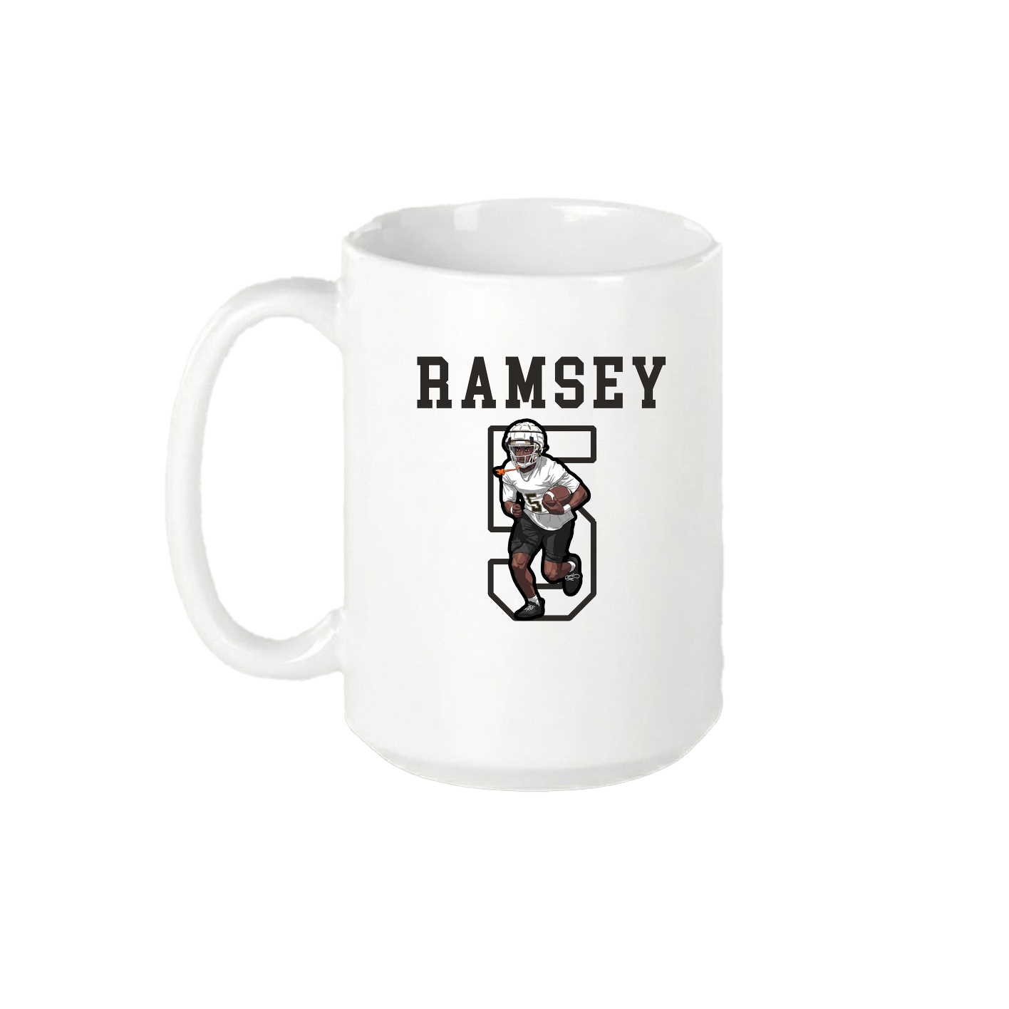 15oz Coffee Mug — Shirsey in White