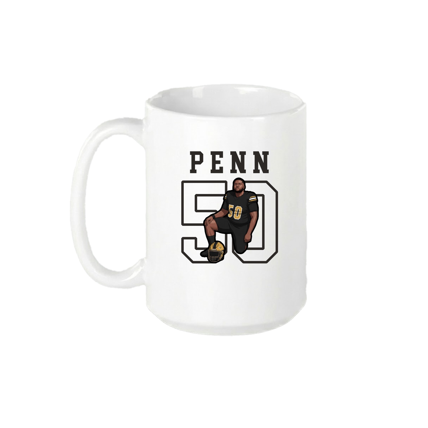 15oz Coffee Mug — Shirsey in White