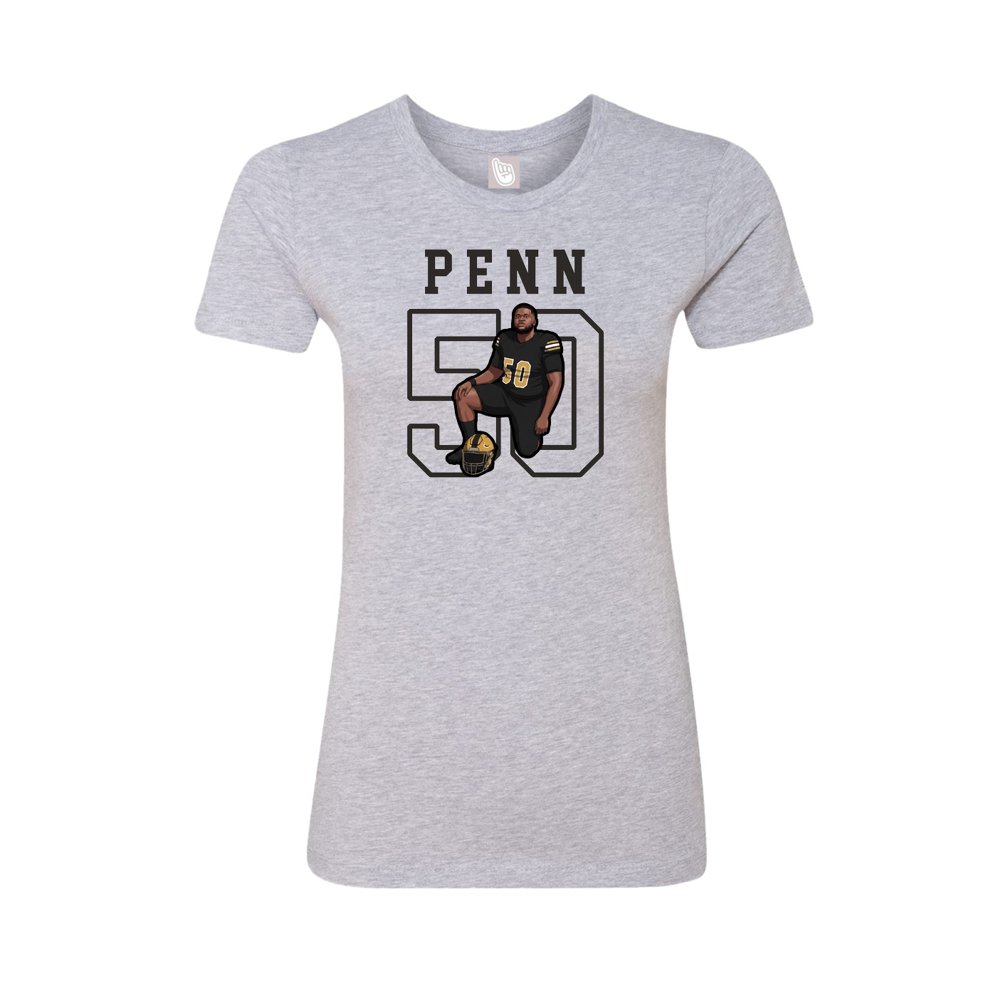 Fitted Women's Tee — Shirsey in Grey