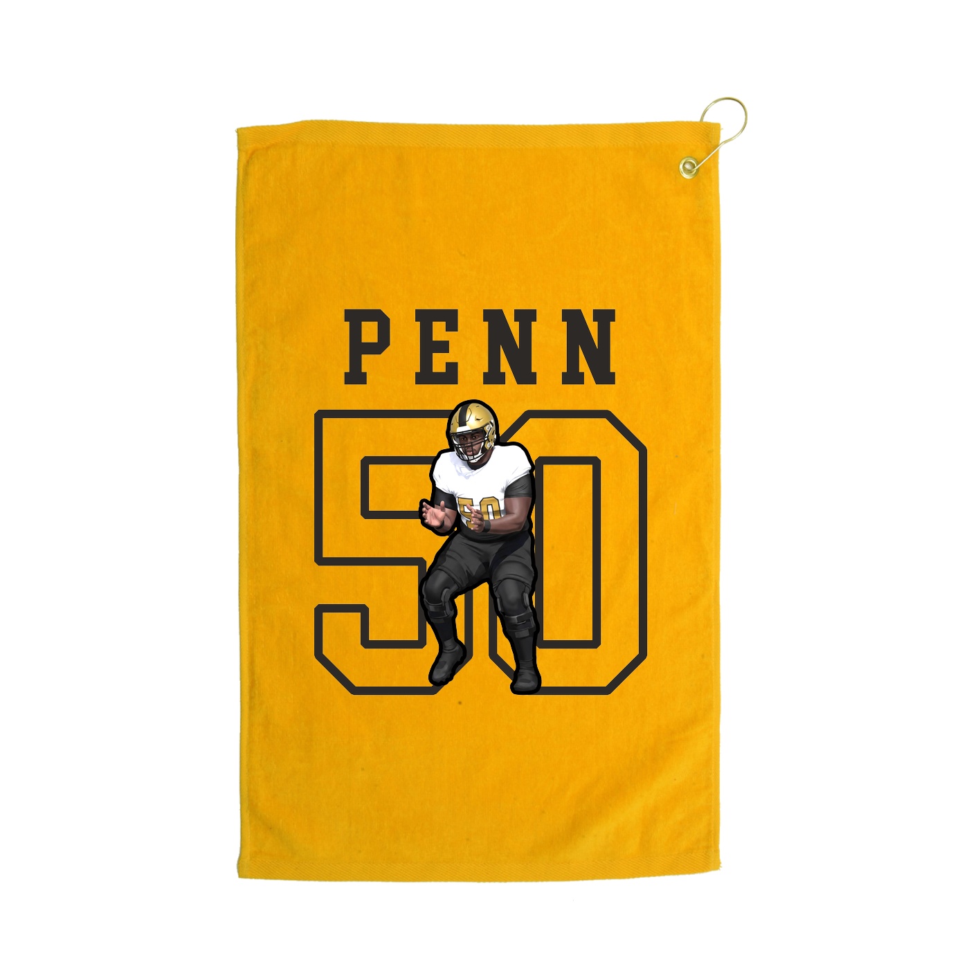 Golf Towel — Shirsey in Gold