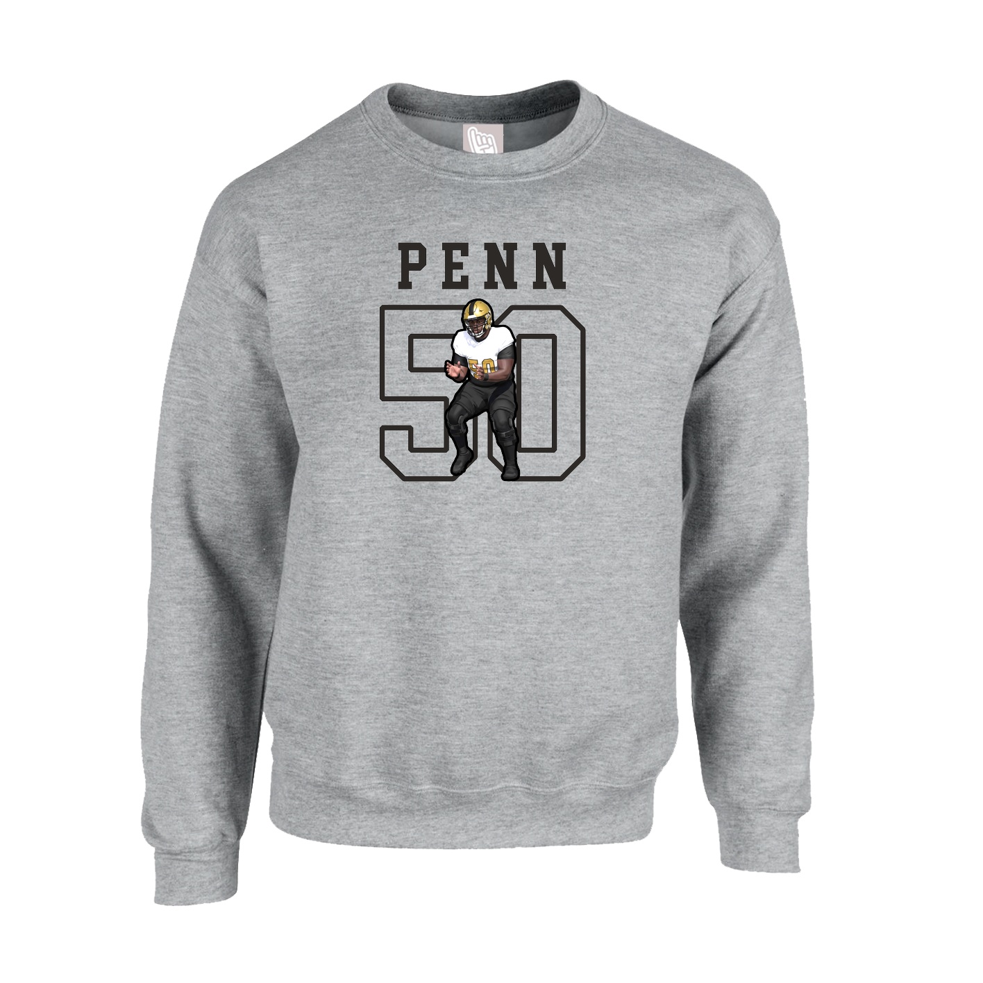 Fleece Crew — Shirsey in Grey