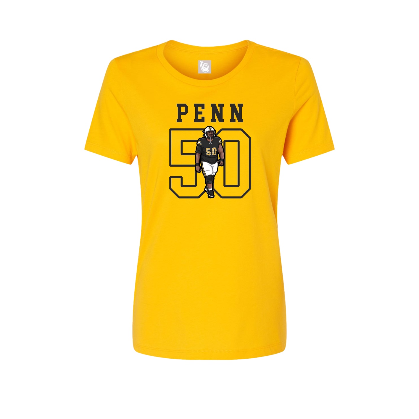 Fitted Women's Tee — Shirsey in Gold