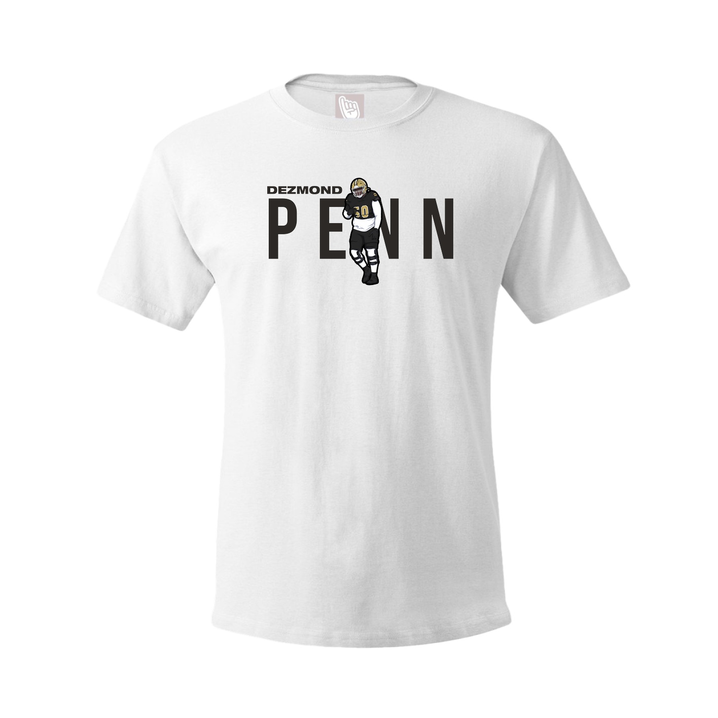 Youth Tee — Player Name in White