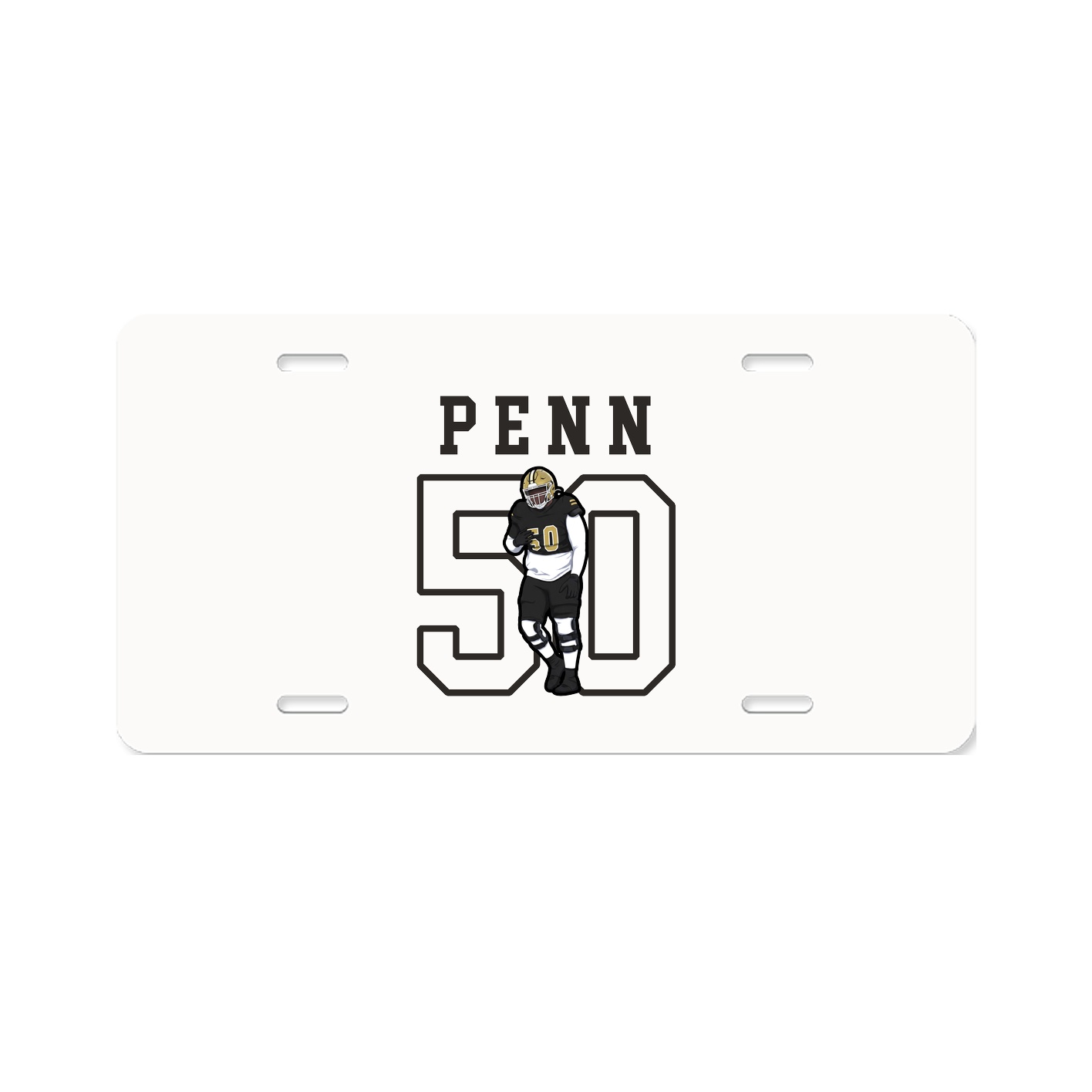 License Plate — Shirsey in Classic
