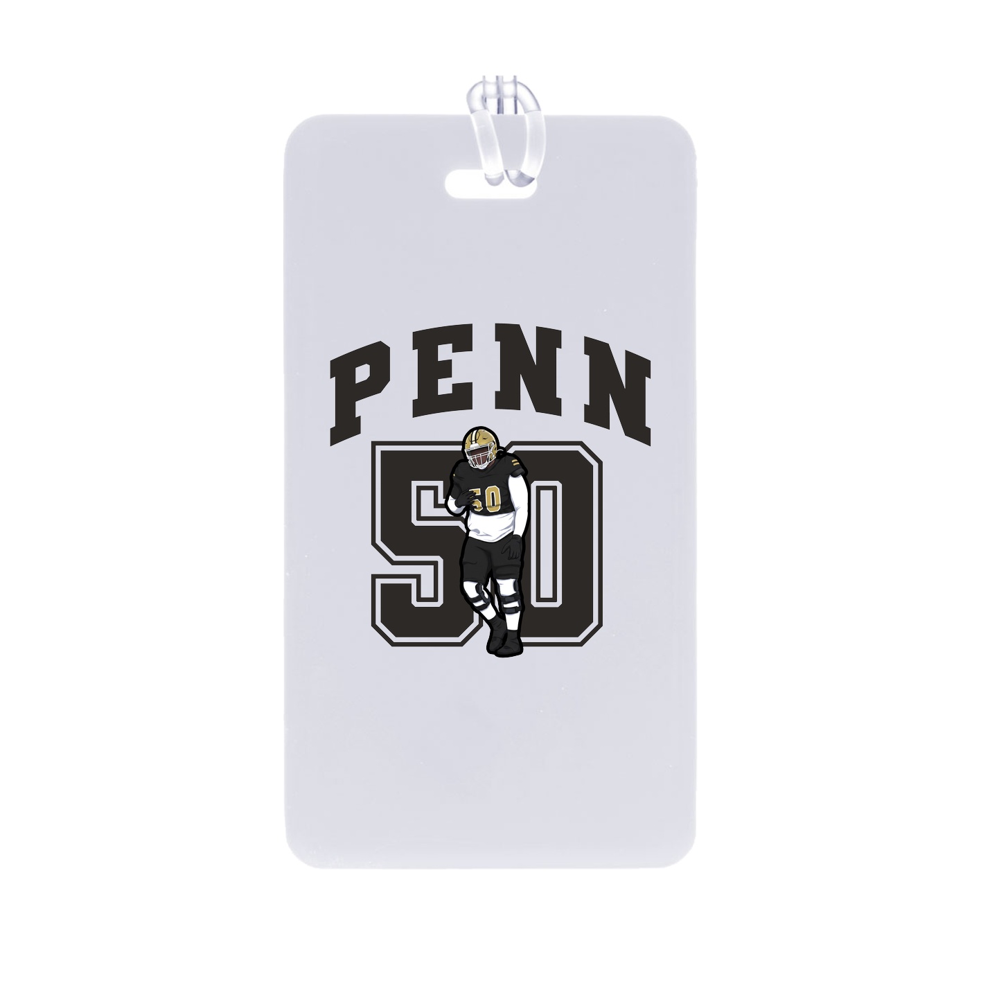Bag Tag — Number in Classic
