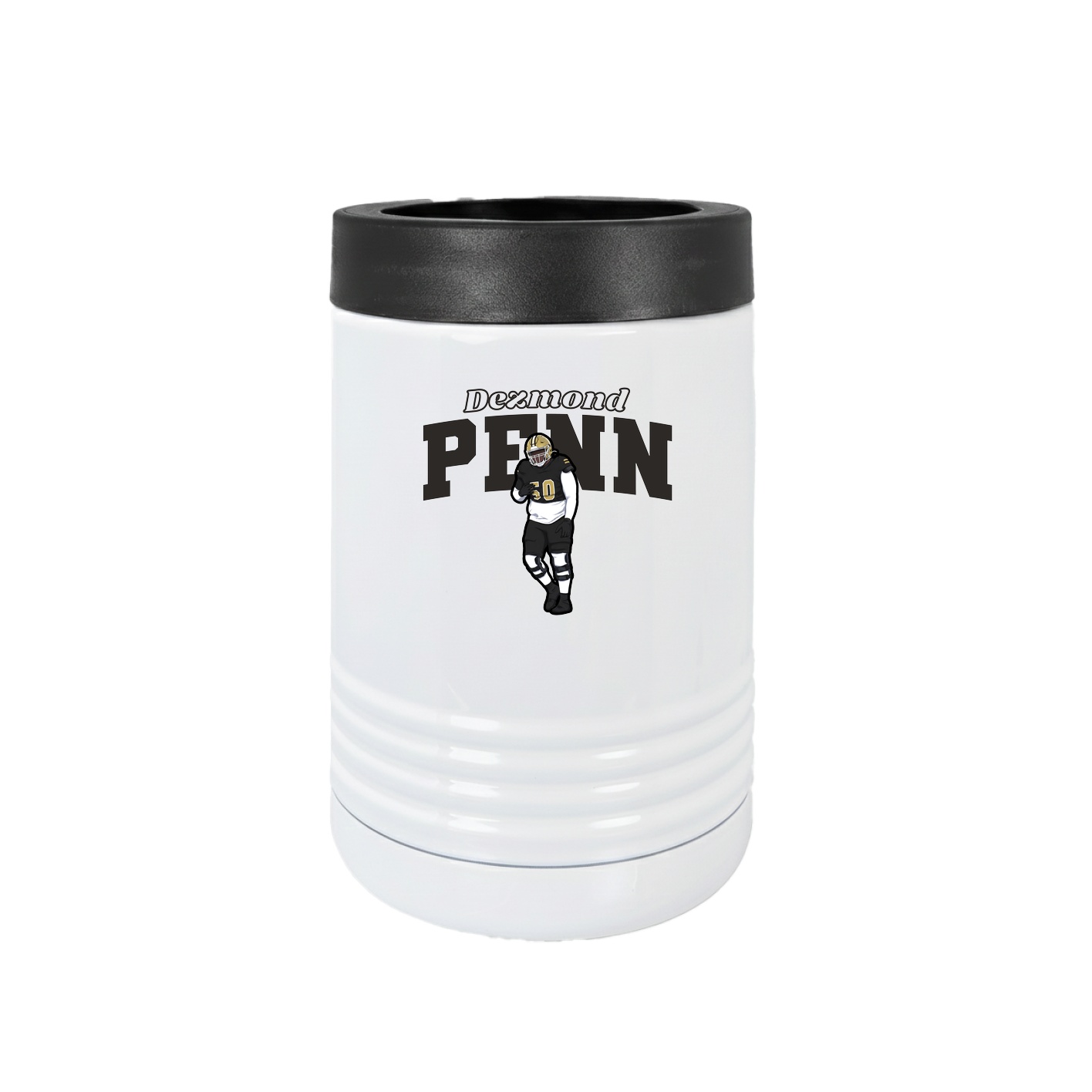 Beverage Holder — Name Arch in White