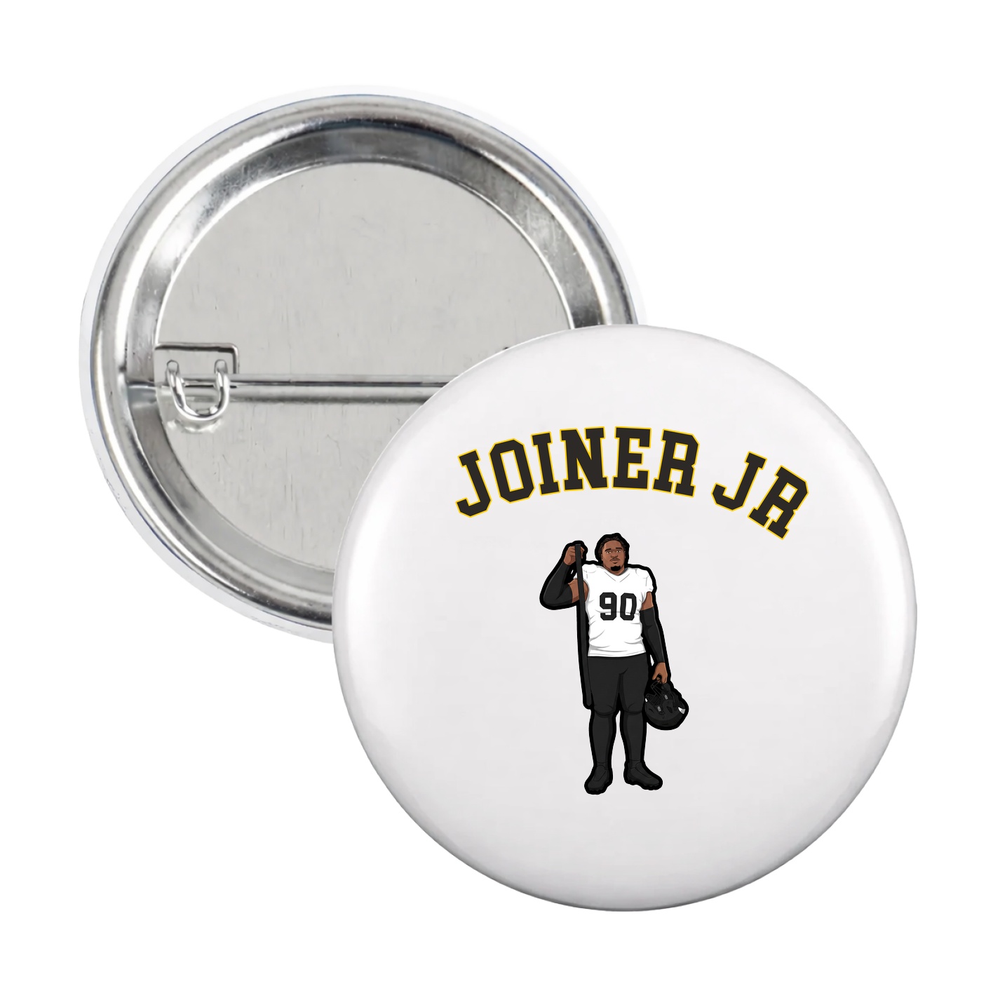 Game Day Button — Shirsey Arch in White