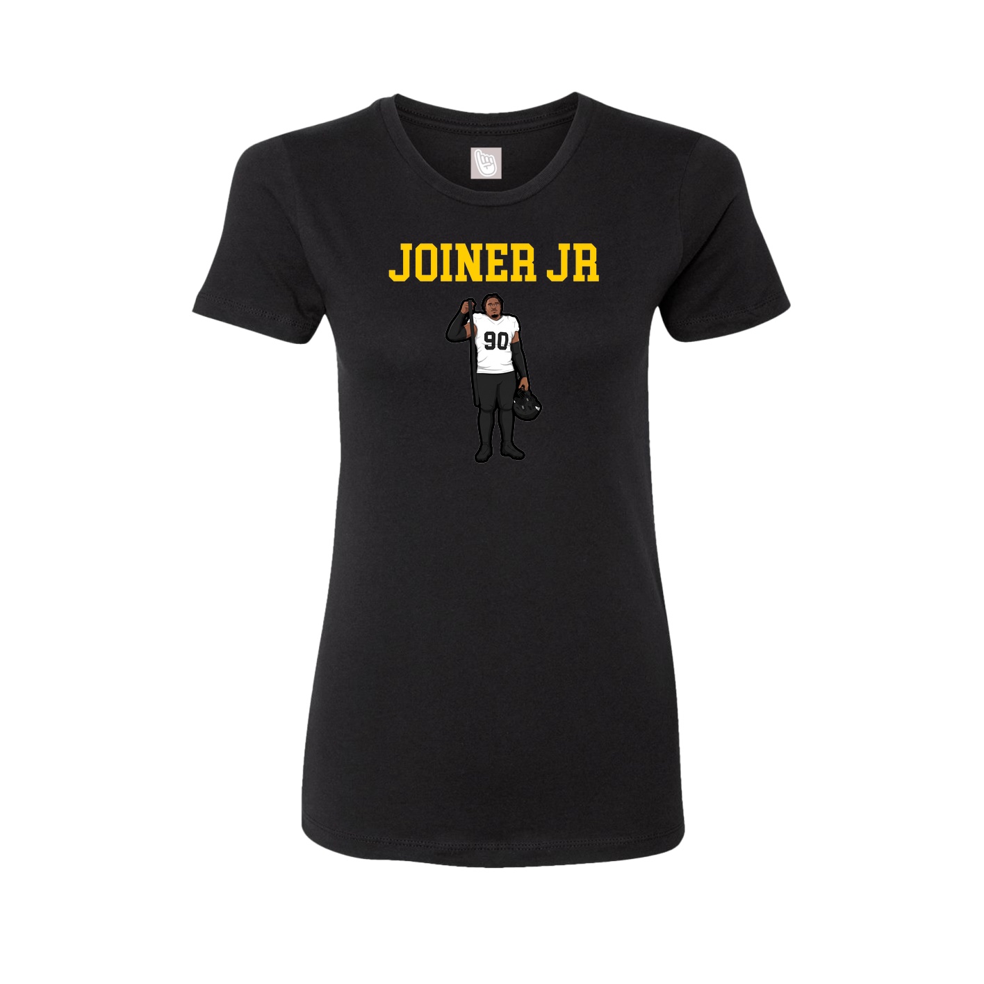 Fitted Women's Tee — Shirsey in Black