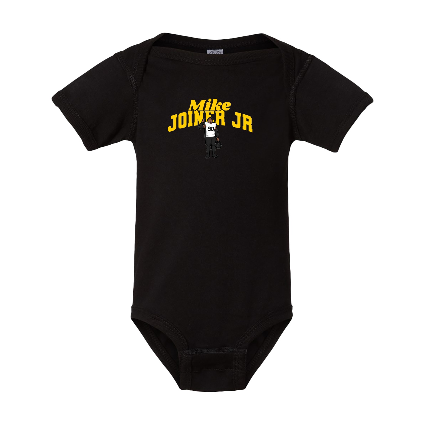 Baby Onesie — Signature Arch in Black