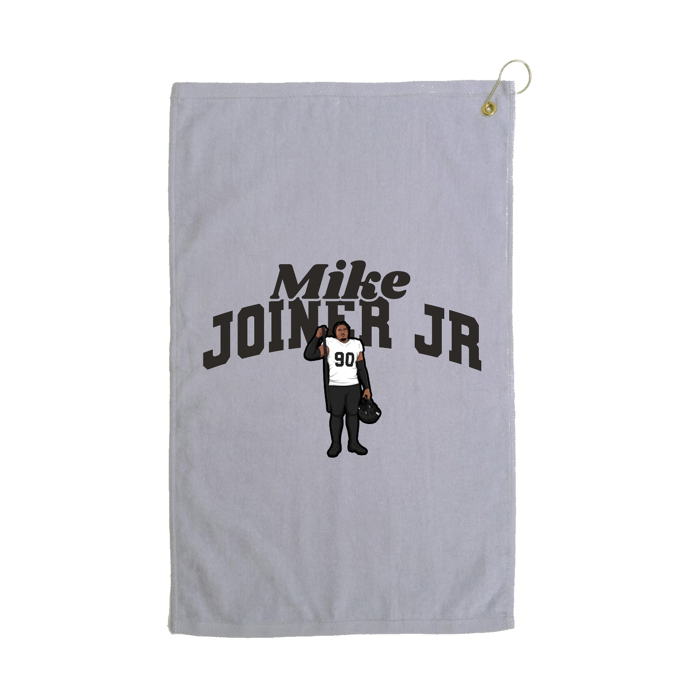 Golf Towel — Signature Arch in Grey