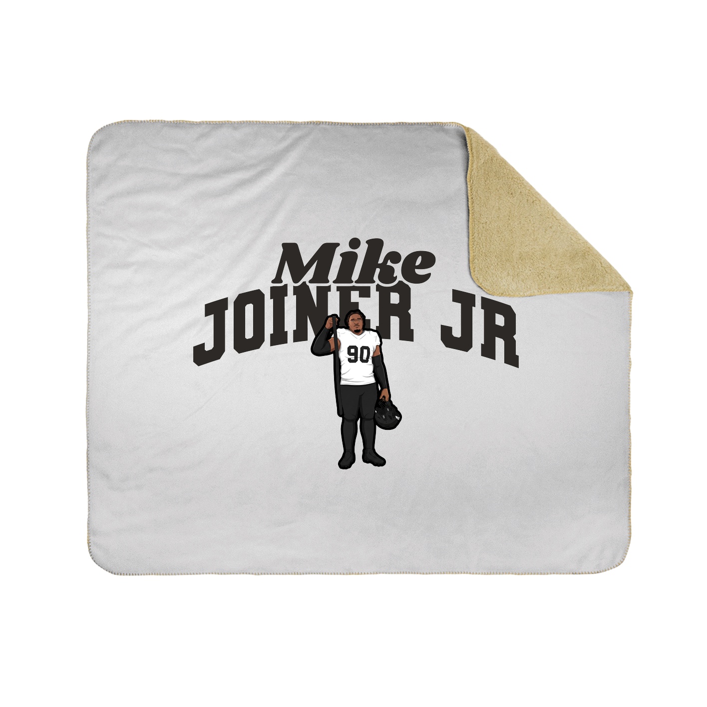 Throw Blanket — Signature Arch in White