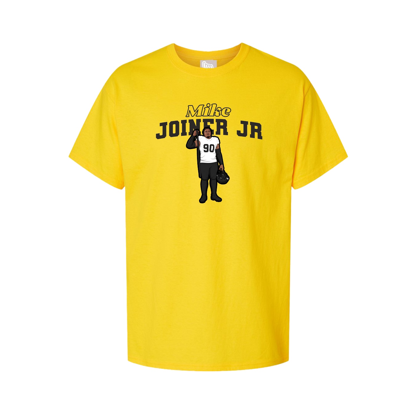Youth Tee — Name Arch in Gold