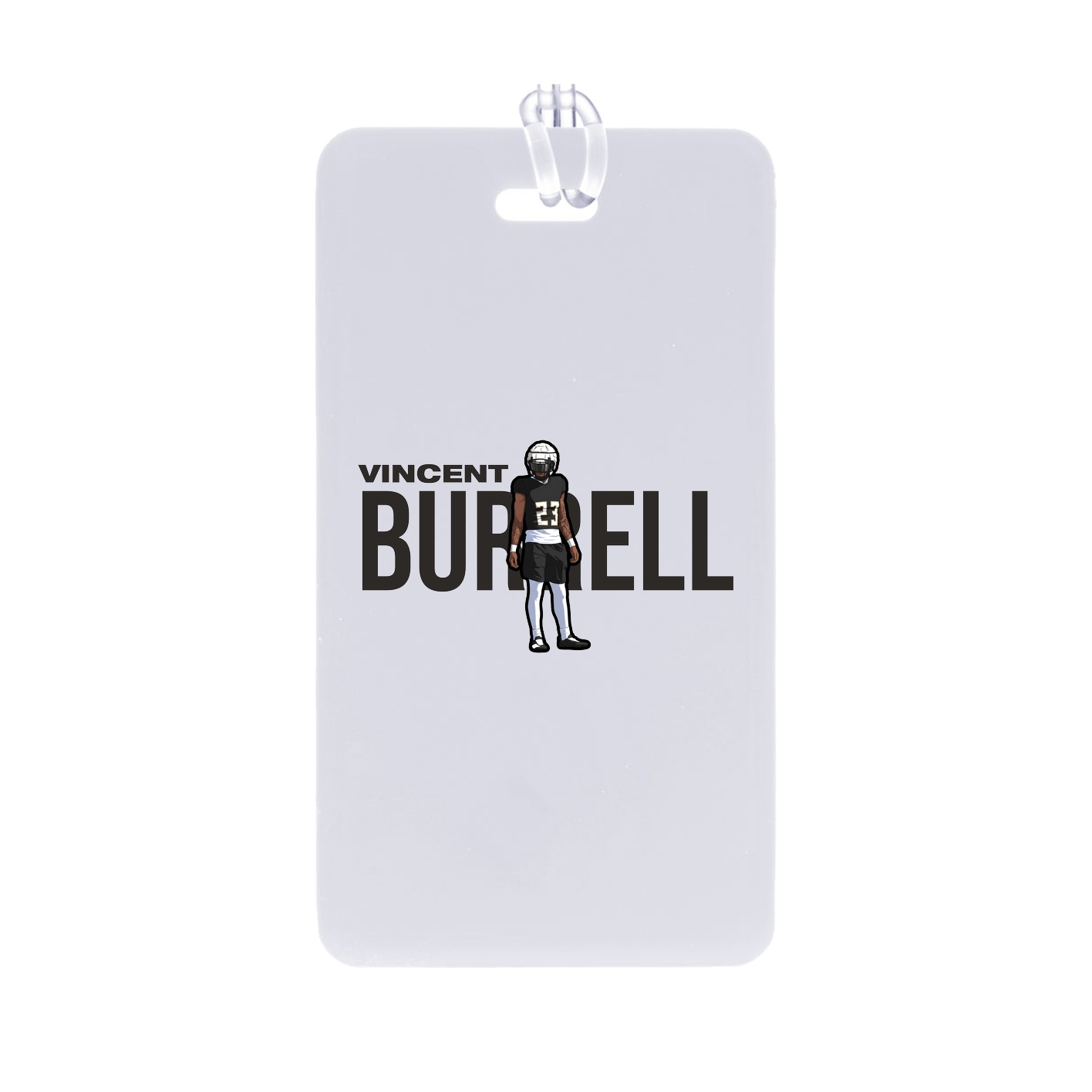 Bag Tag — Player Name in Classic