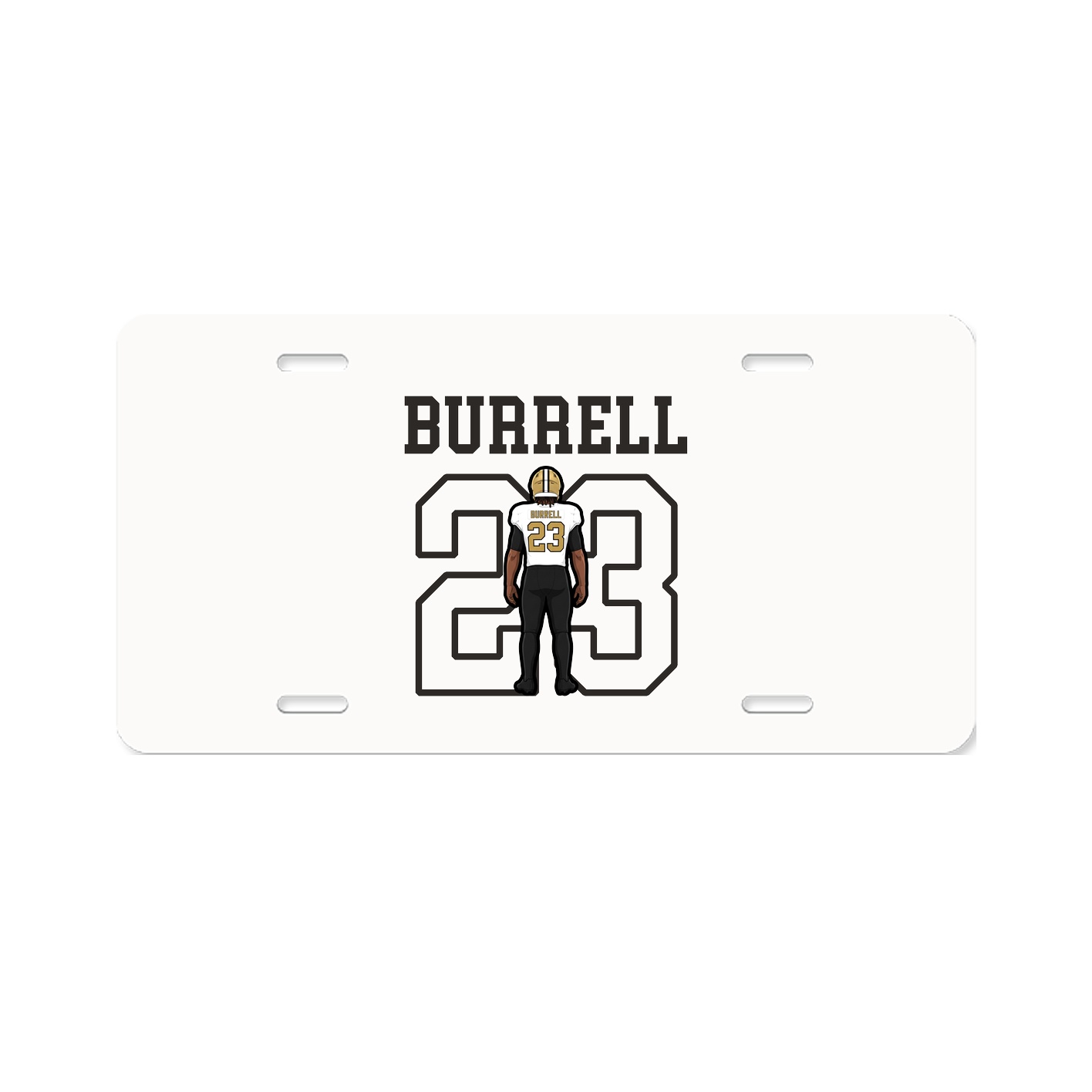 License Plate — Shirsey in Classic