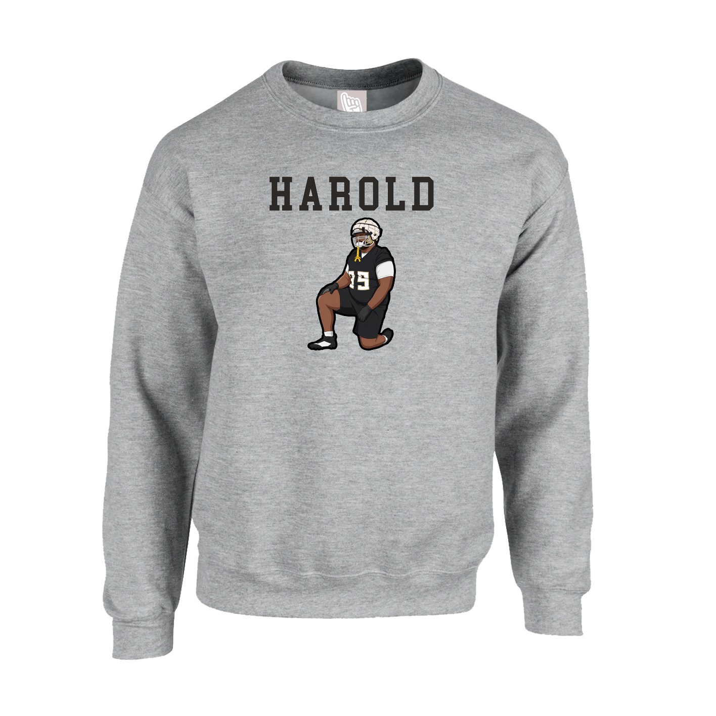 Fleece Crew — Shirsey in Grey