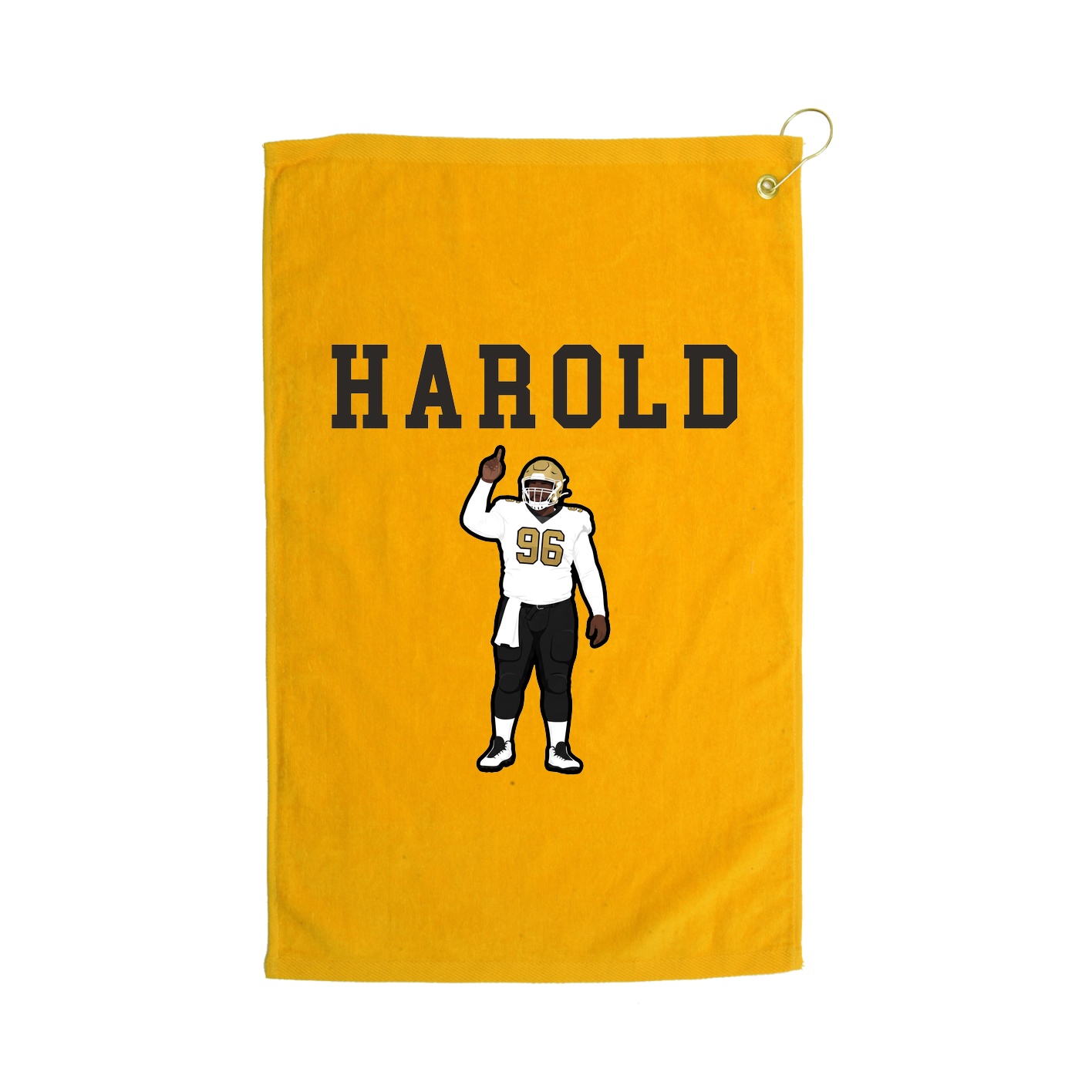 Golf Towel — Shirsey in Gold