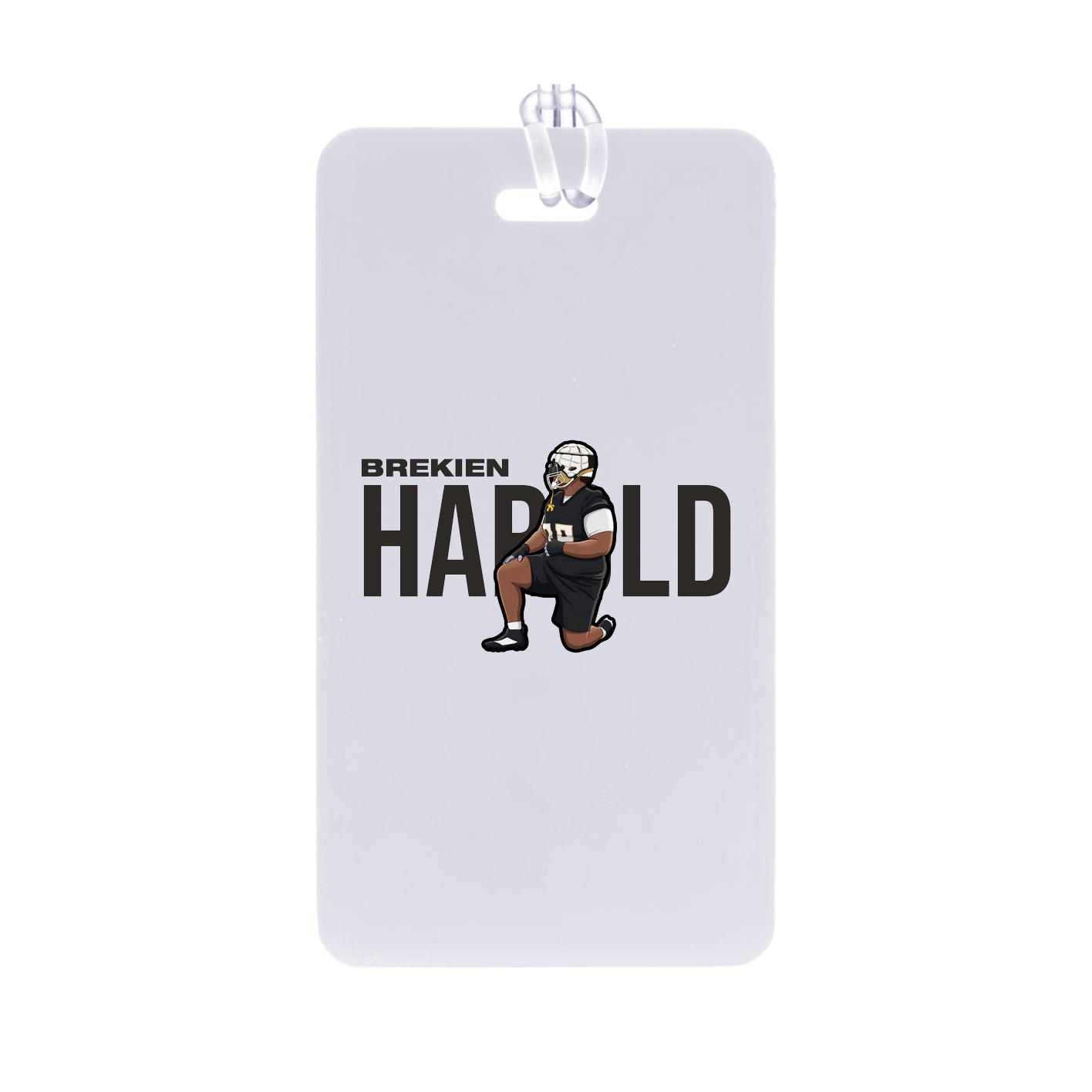 Bag Tag — Player Name in Classic