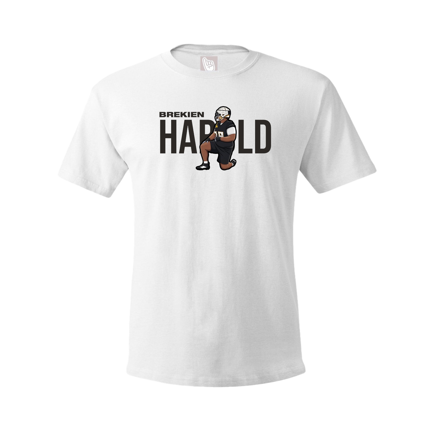Youth Tee — Player Name in White