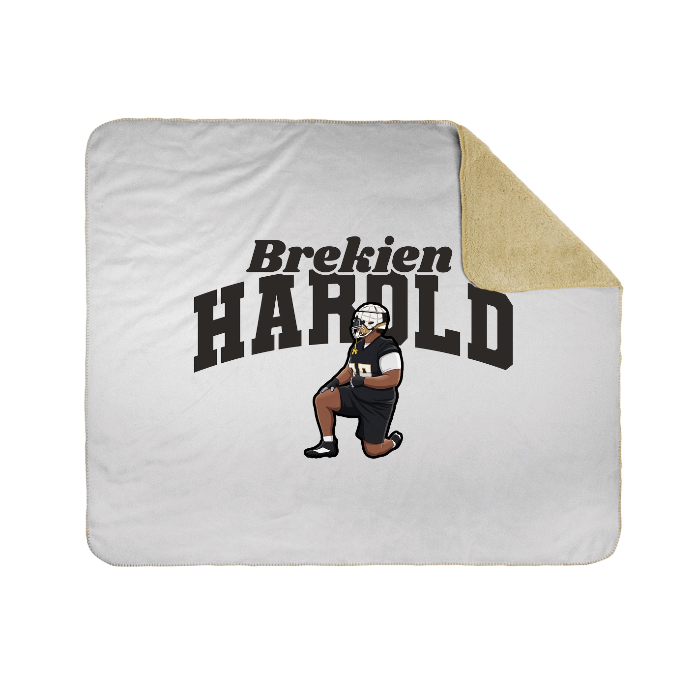 Throw Blanket — Signature Arch in White