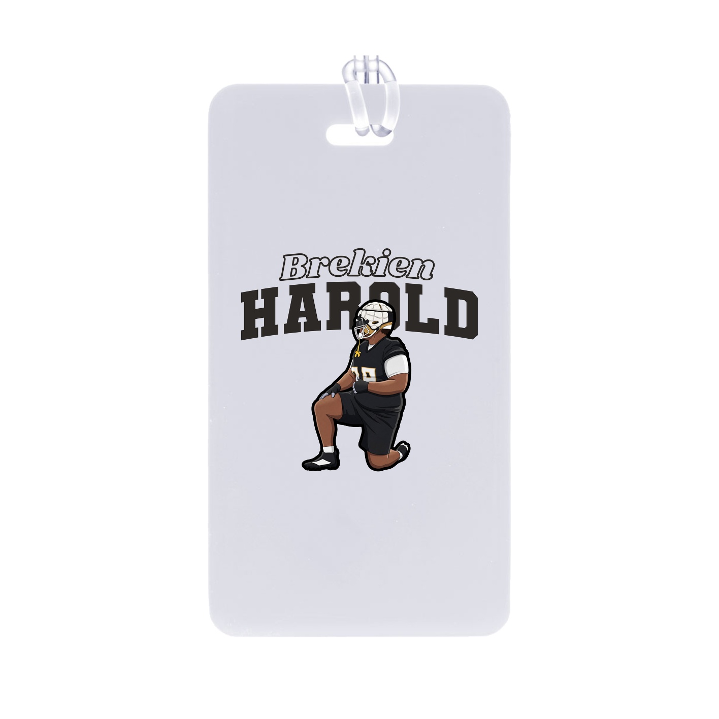 Bag Tag — Name Arch in Classic