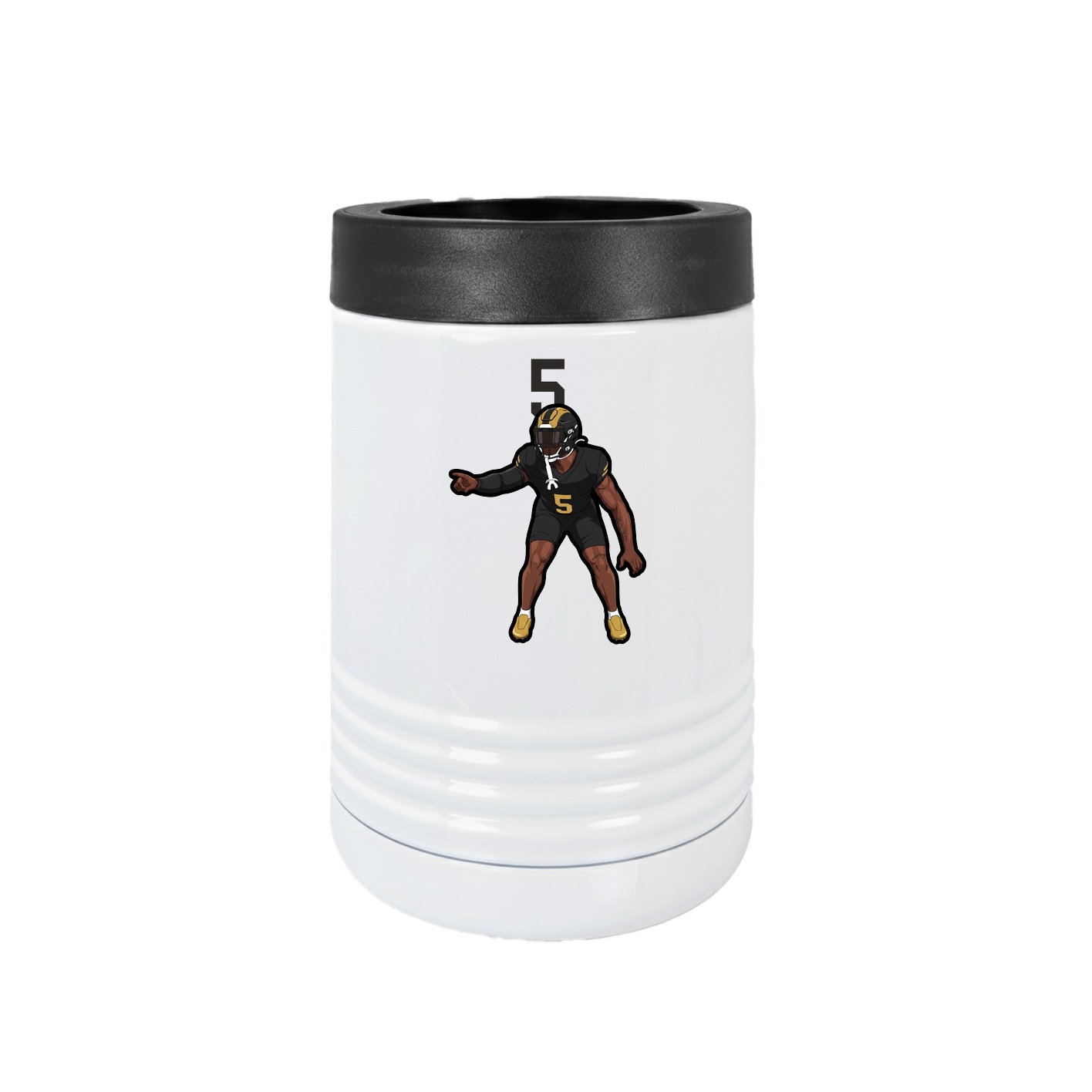 Beverage Holder — Number Top in White