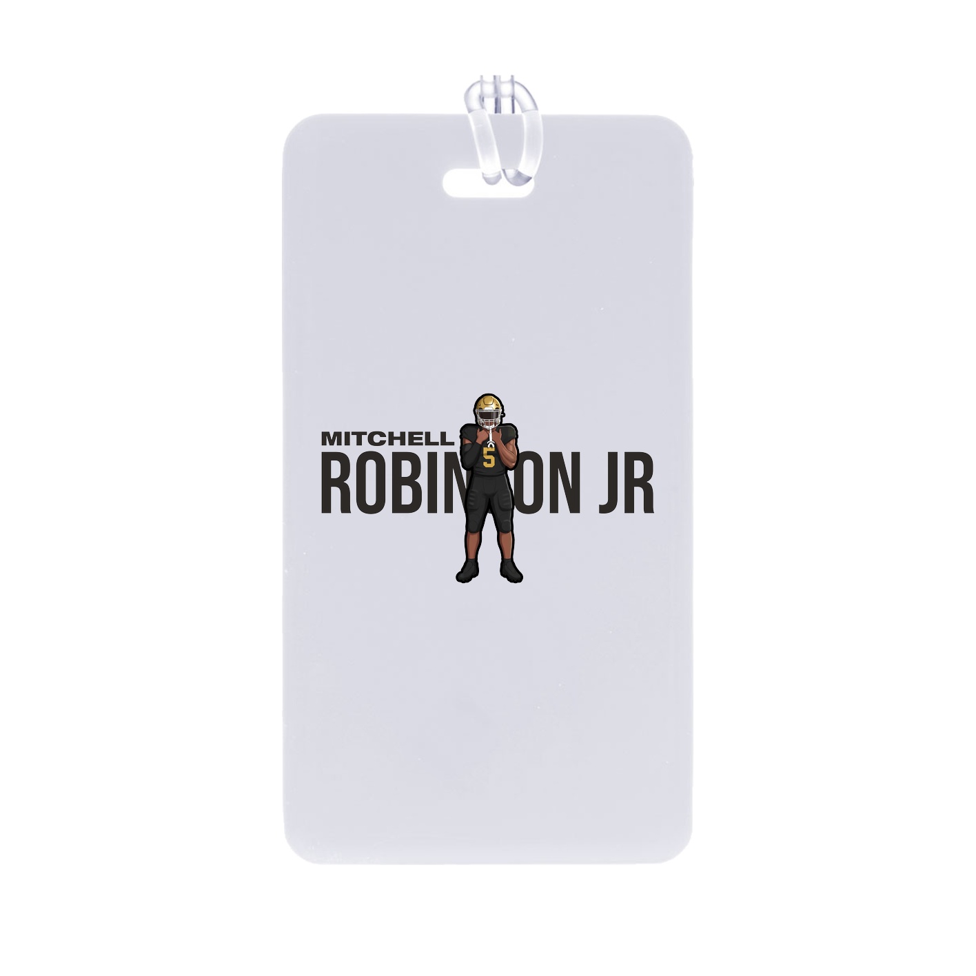 Bag Tag — Player Name in Classic