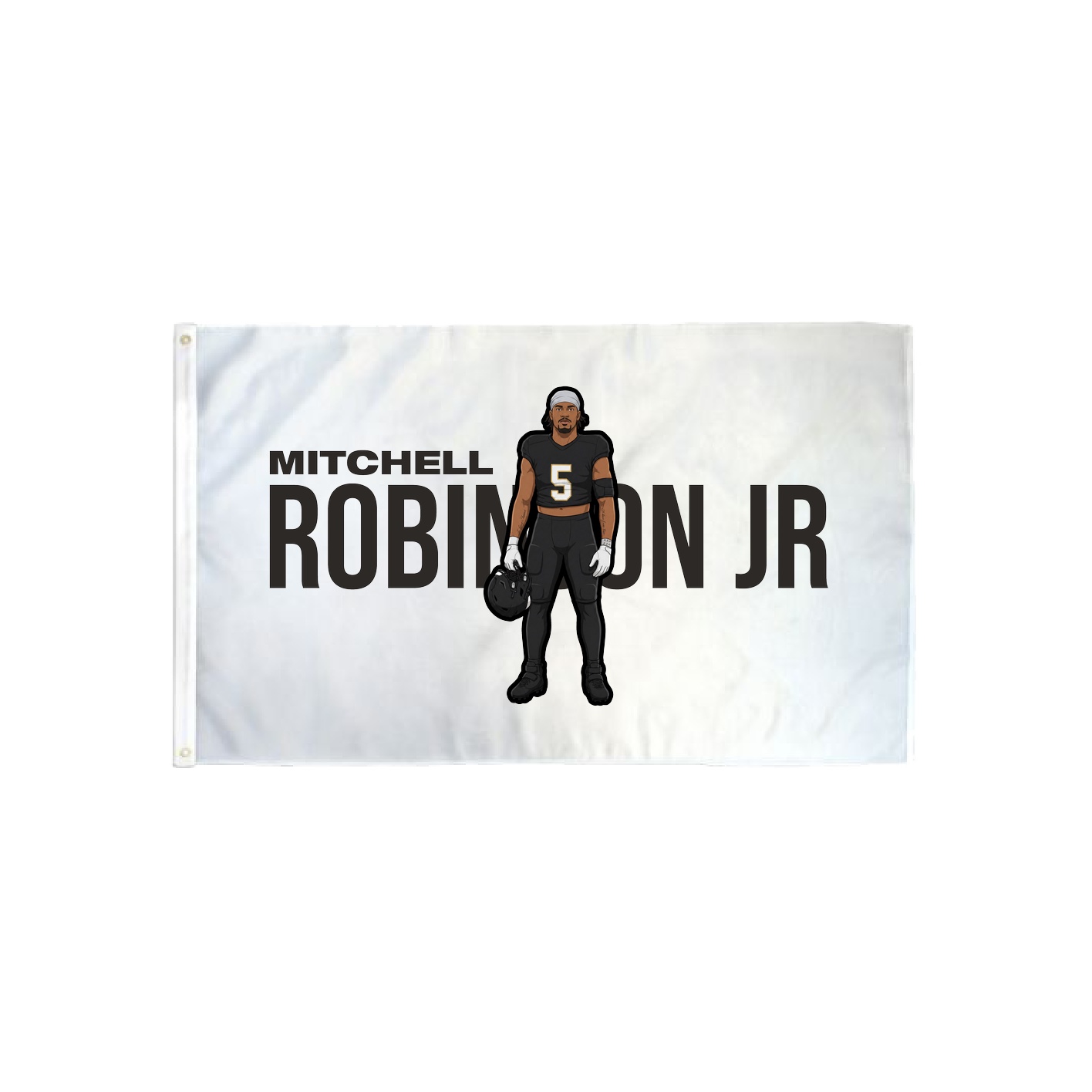 3x5 Flag — Player Name in Classic