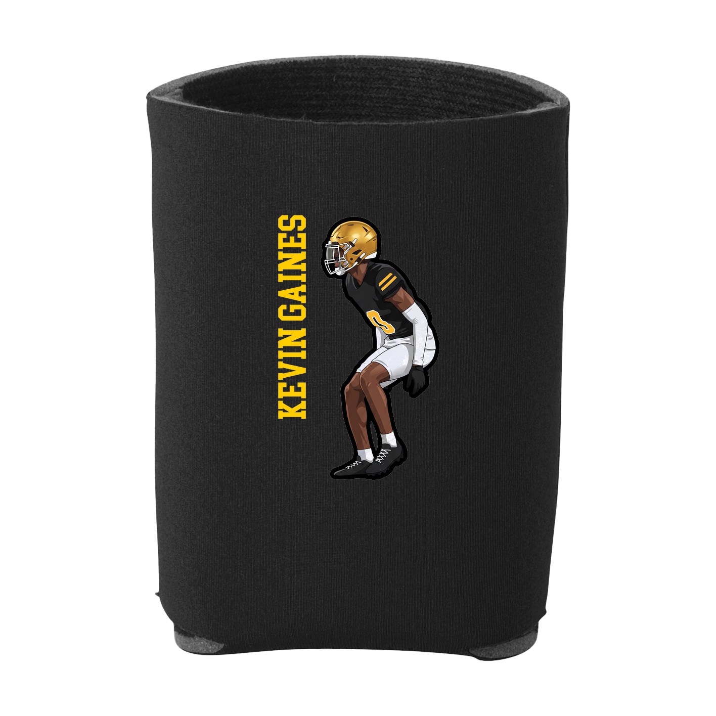 Can Holder — Name Vertical in Black