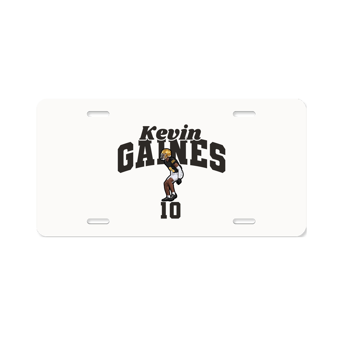 License Plate — Signature Arch in Classic
