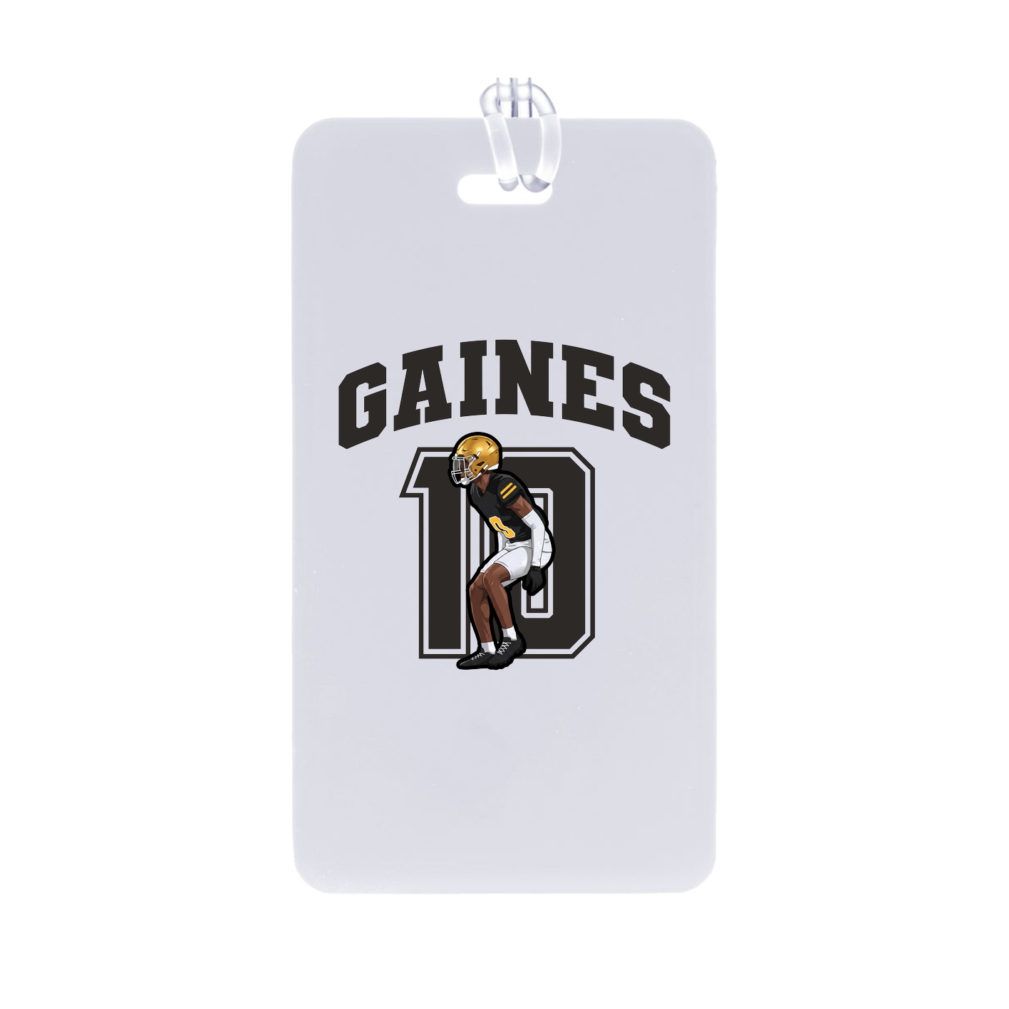 Bag Tag — Number in Classic