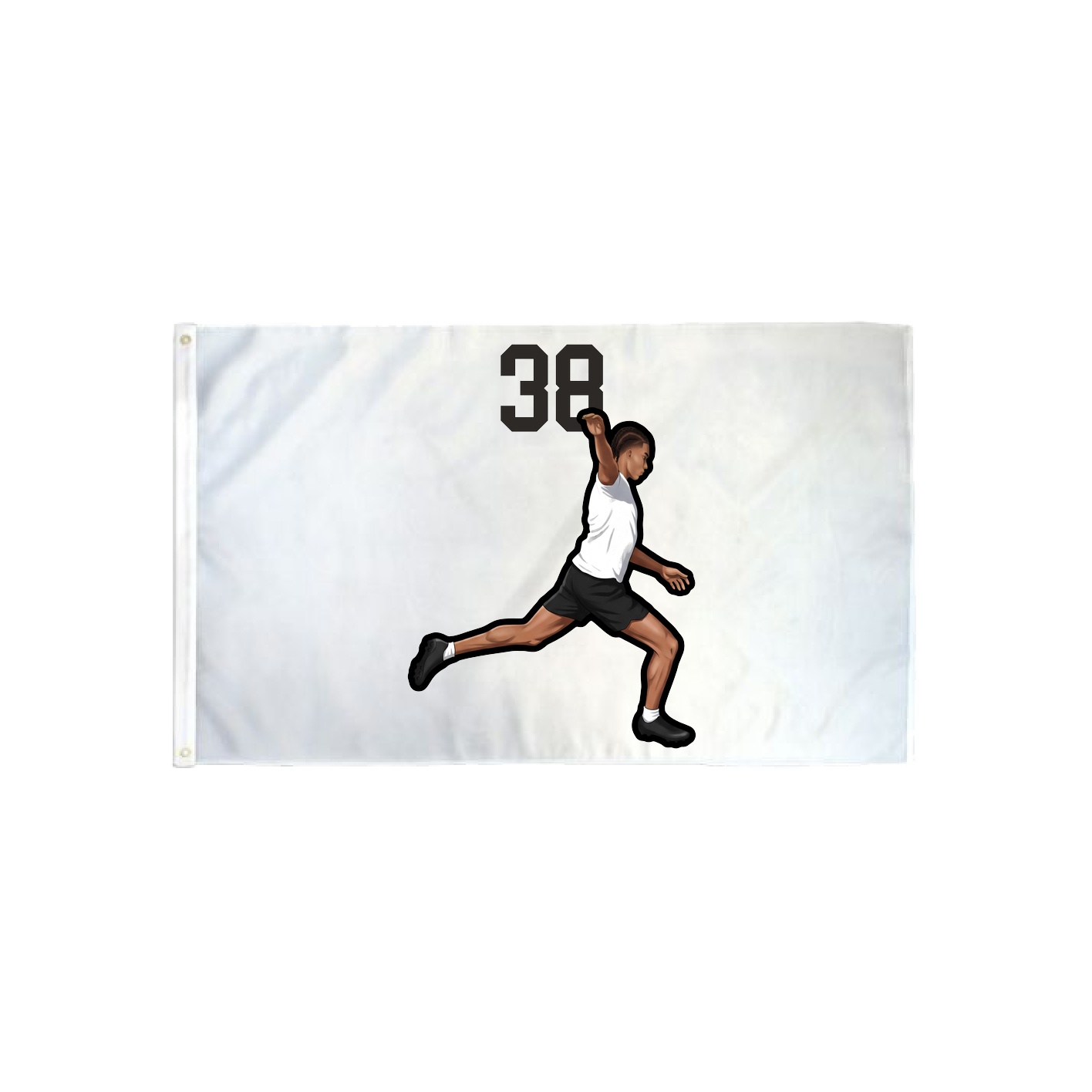 3x5 Flag — Number Top in Classic
