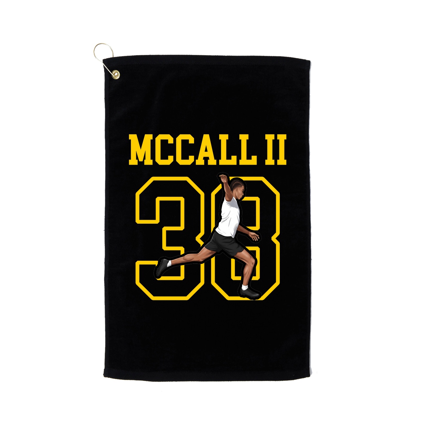 Golf Towel — Shirsey in Black