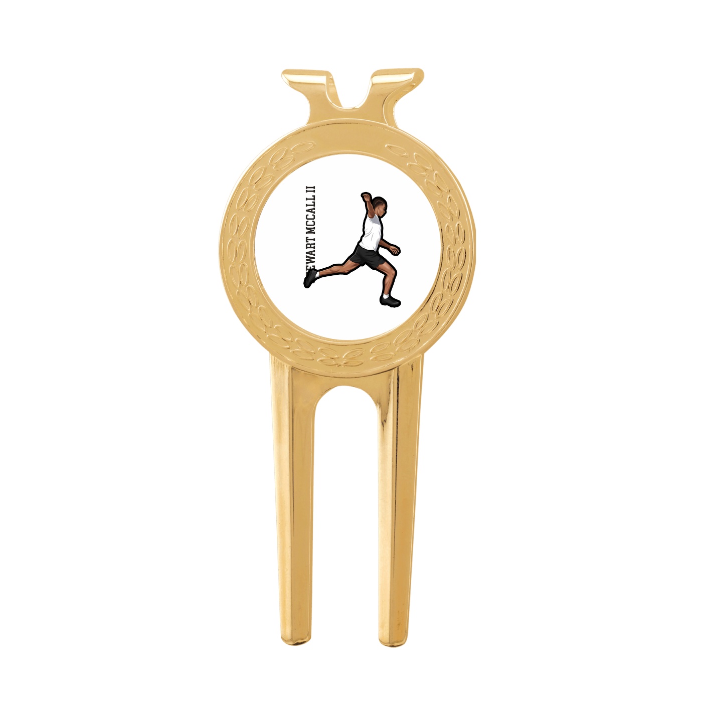 Divot Tool with Ball Marker — Name Vertical in Classic