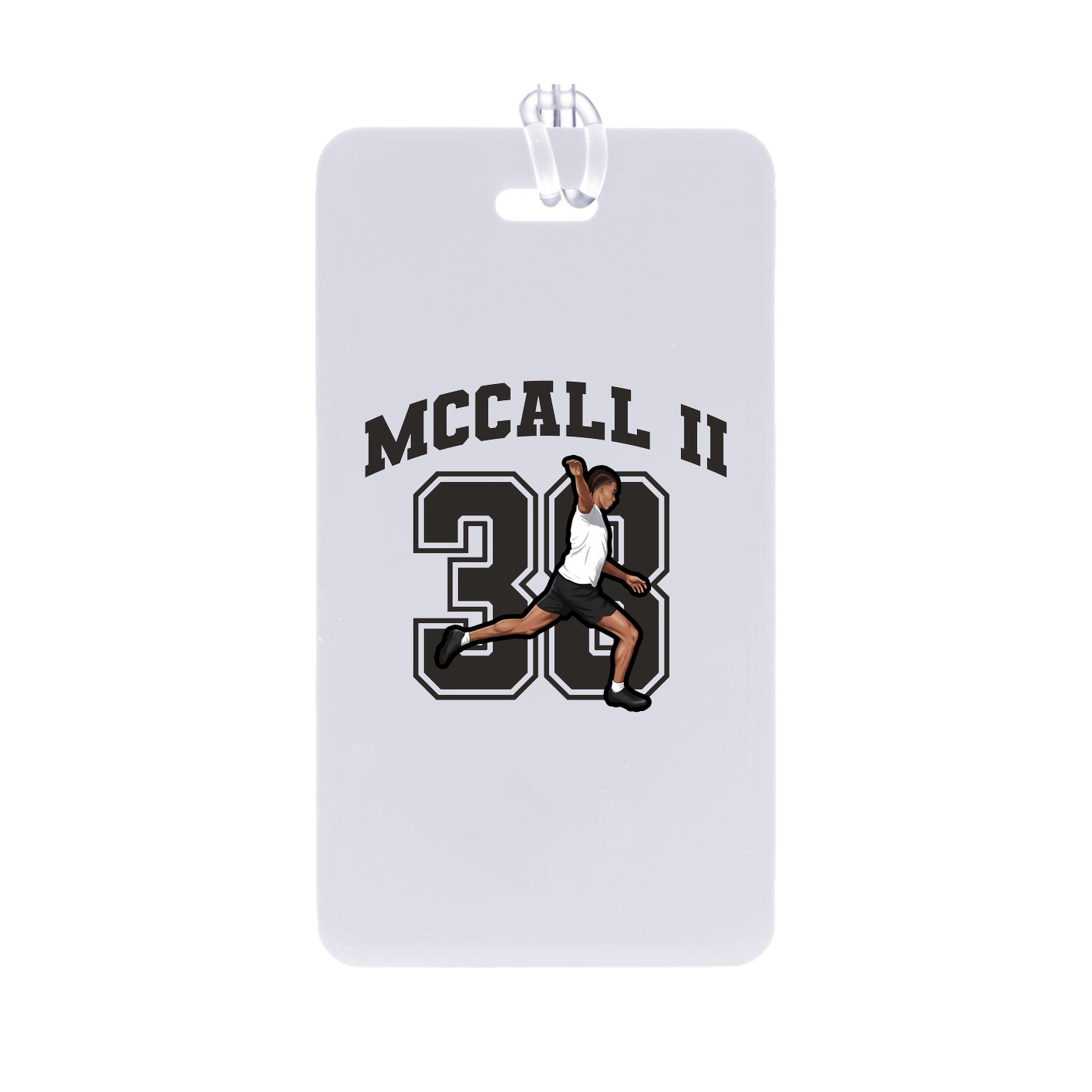 Bag Tag — Number in Classic