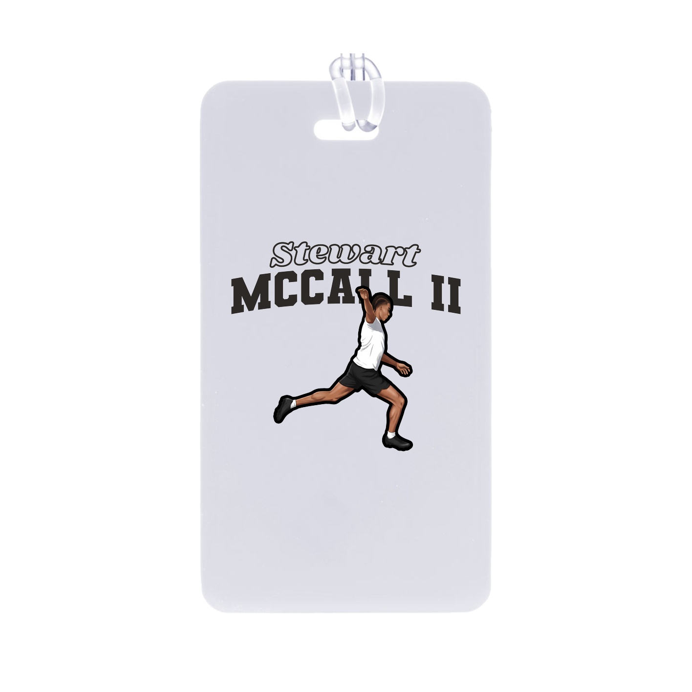 Bag Tag — Name Arch in Classic