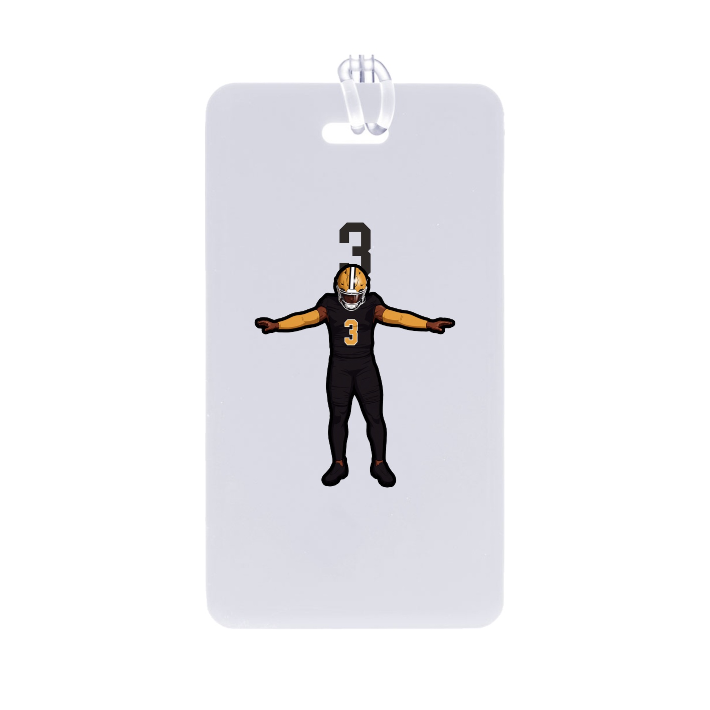 Bag Tag — Number Top in Classic