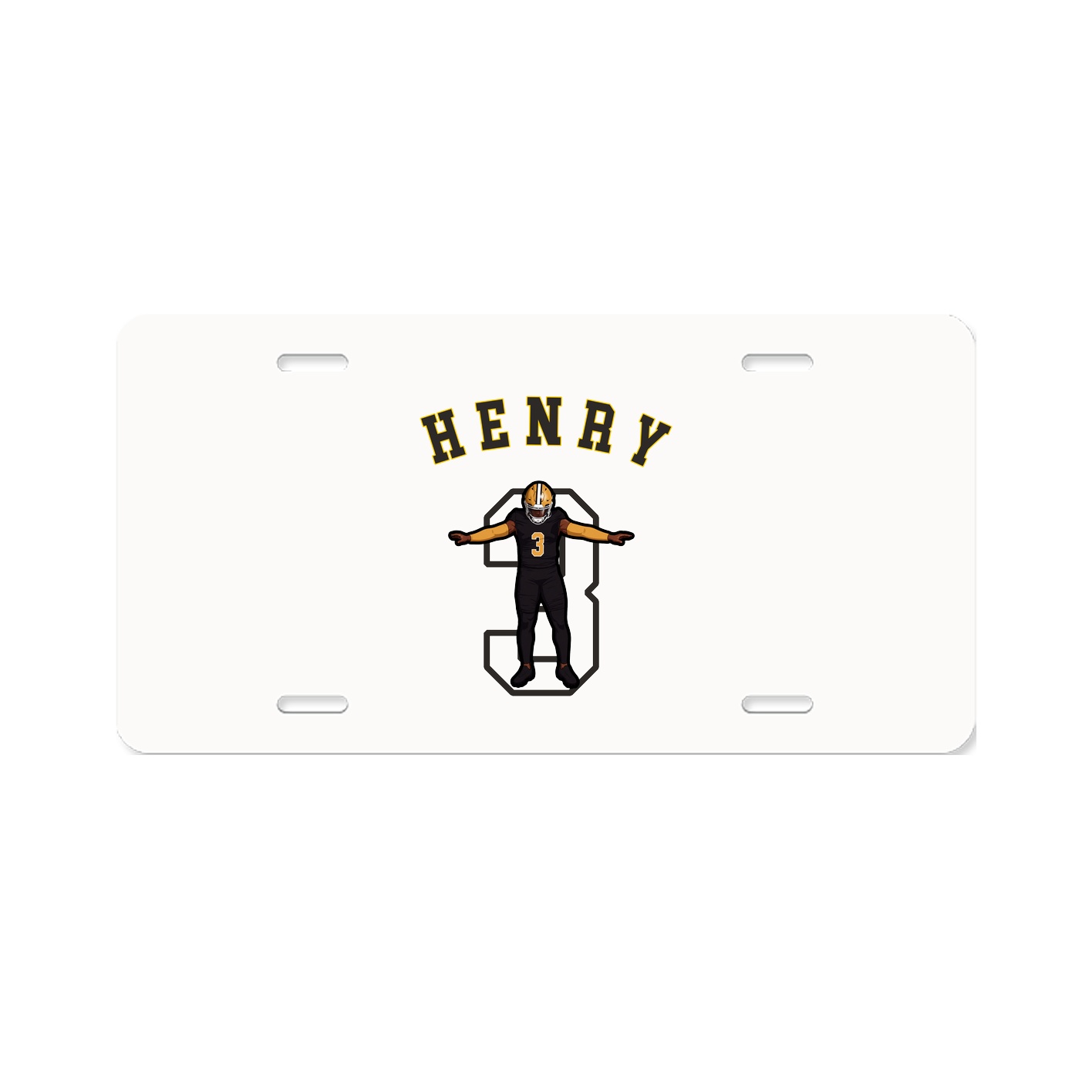 License Plate — Shirsey Arch in Classic
