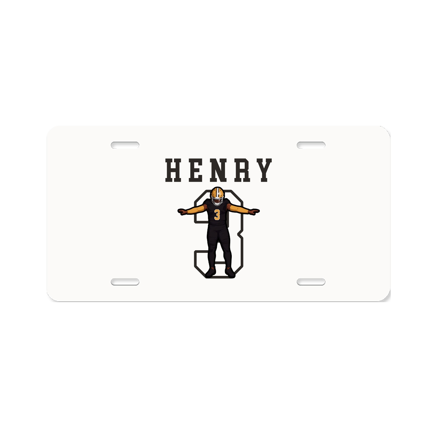 License Plate — Shirsey in Classic