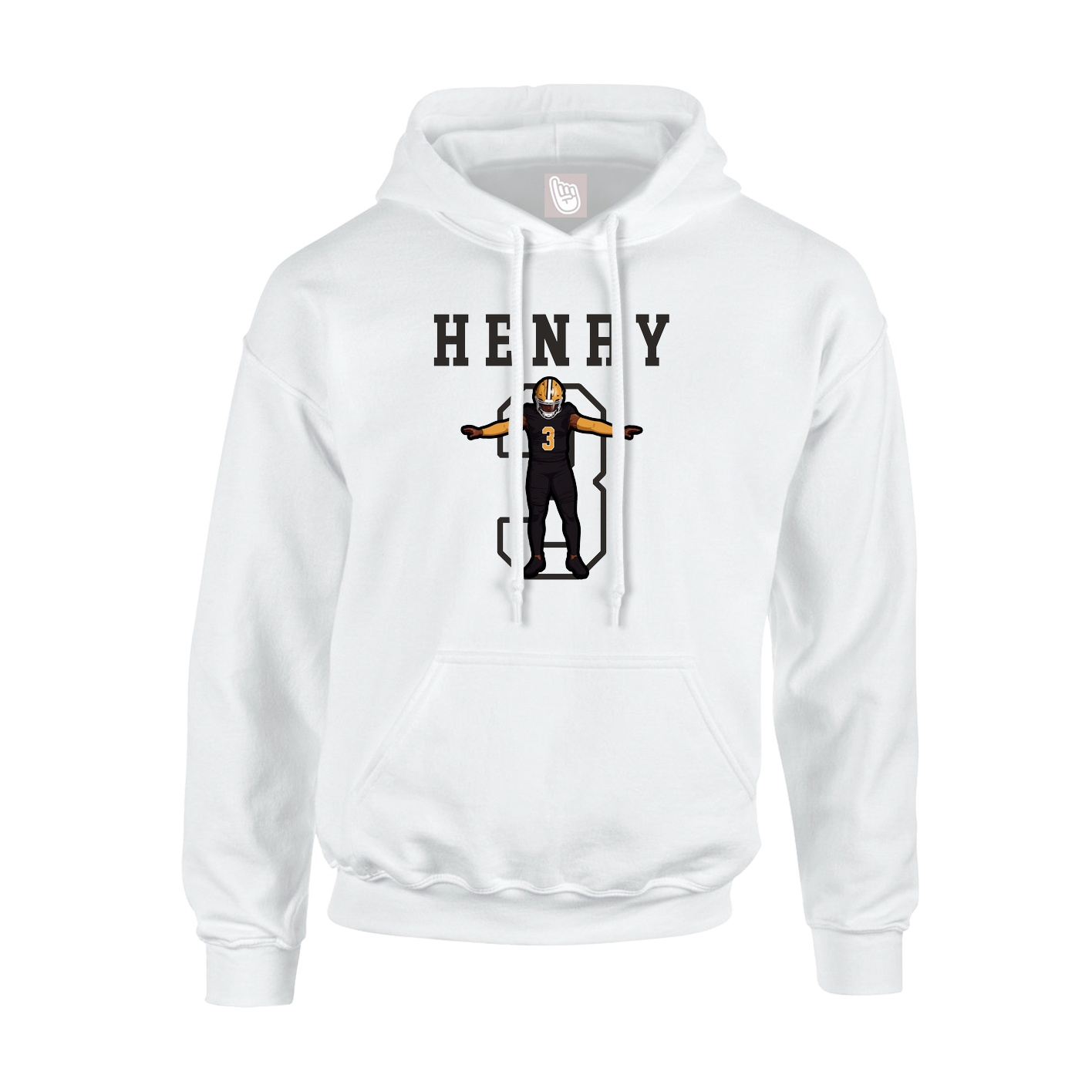 Youth Hoodie — Shirsey in White