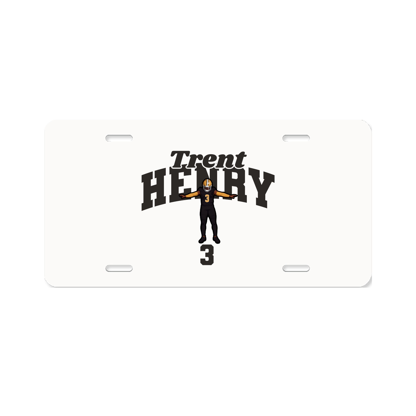 License Plate — Signature Arch in Classic
