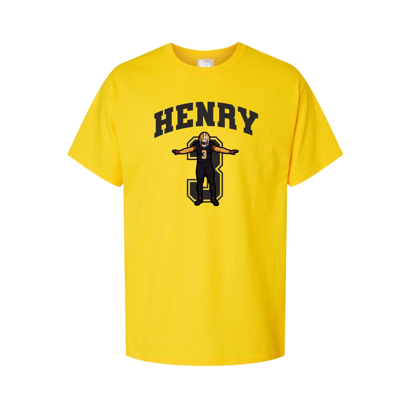 Tee — Number in Gold