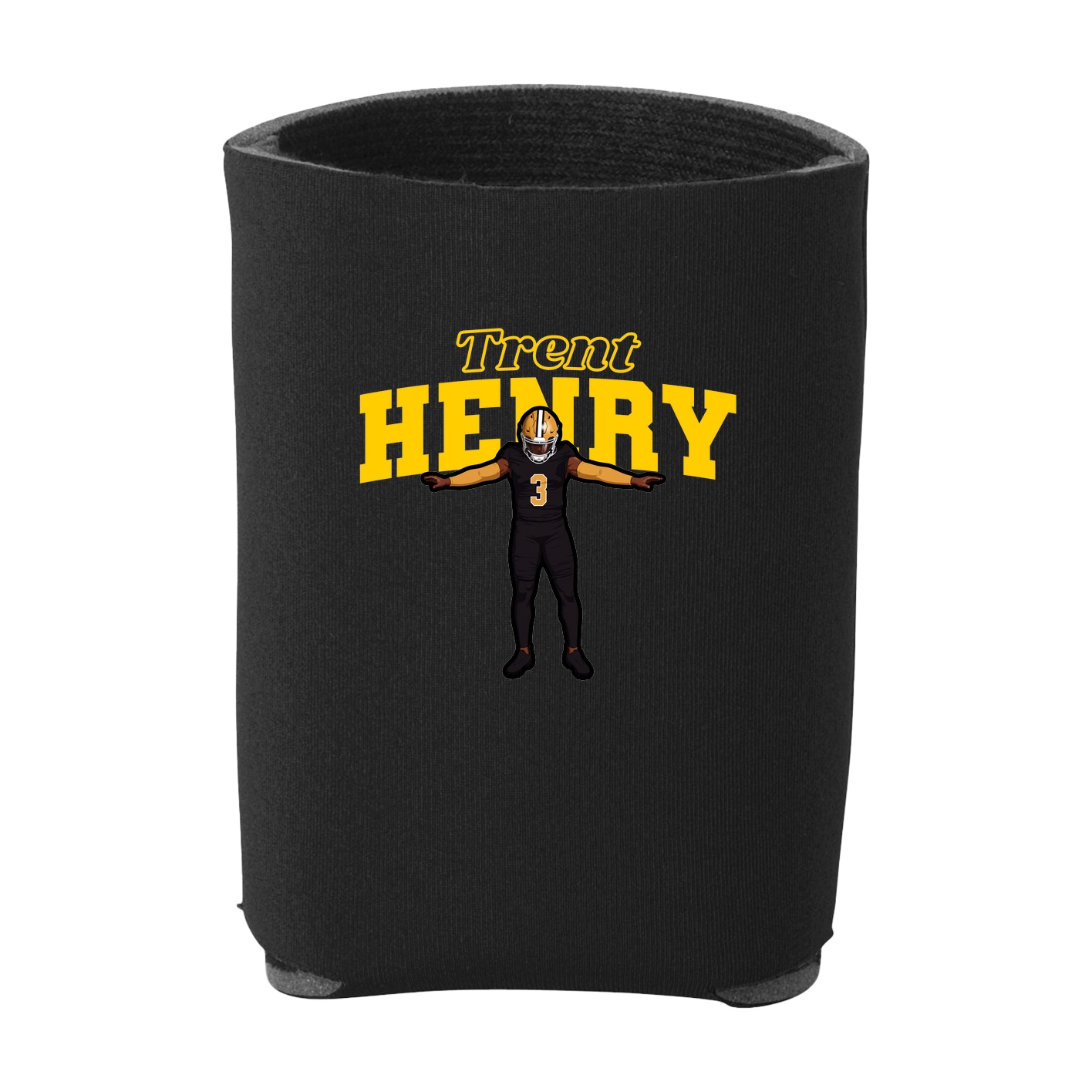 Can Holder — Name Arch in Black