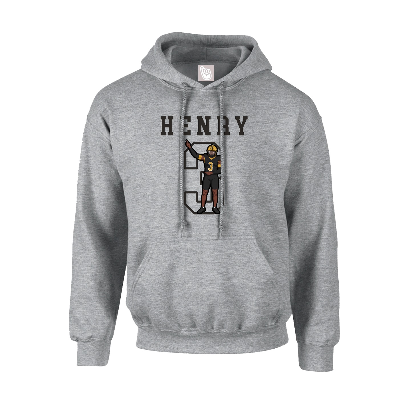 Hoodie — Shirsey in Grey