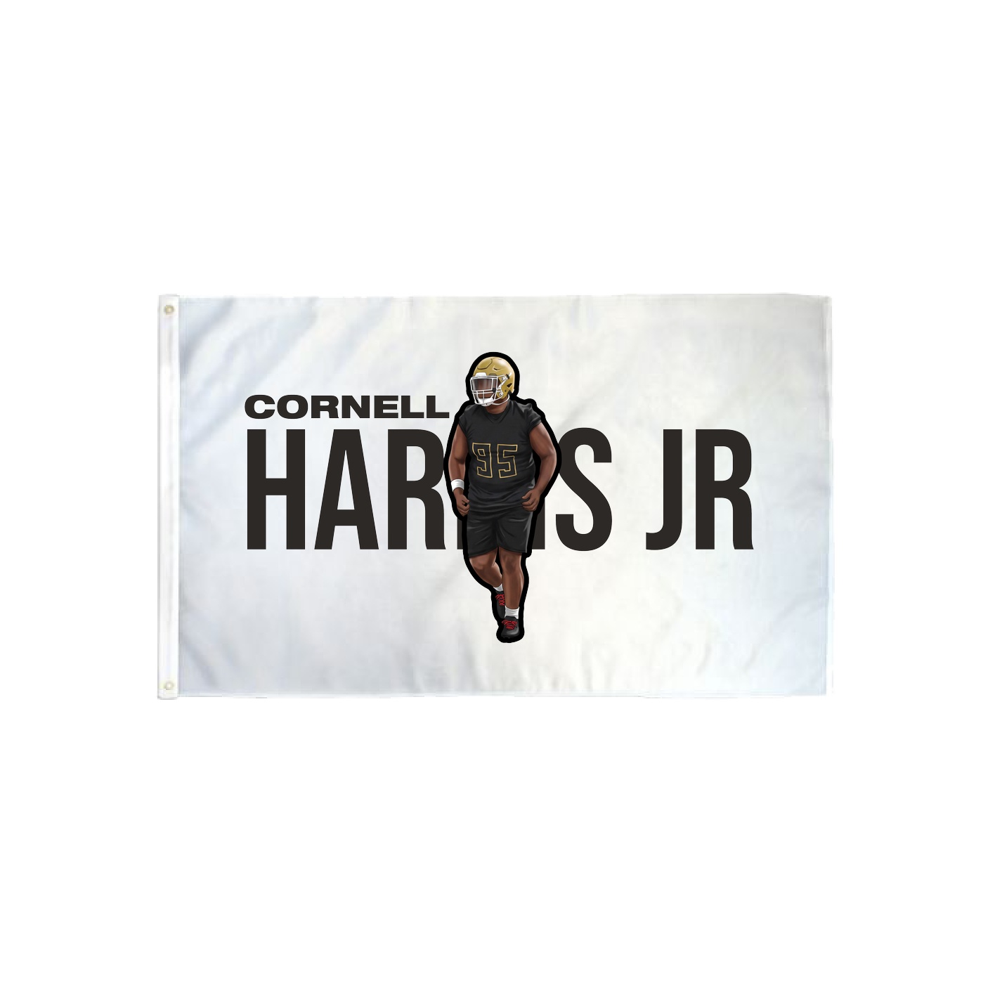 3x5 Flag — Player Name in Classic