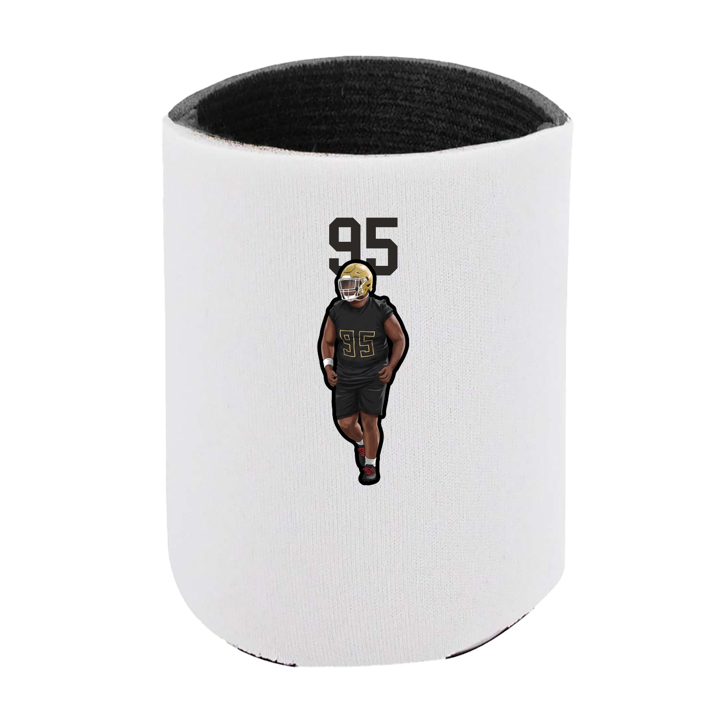 Can Holder — Number Top in White